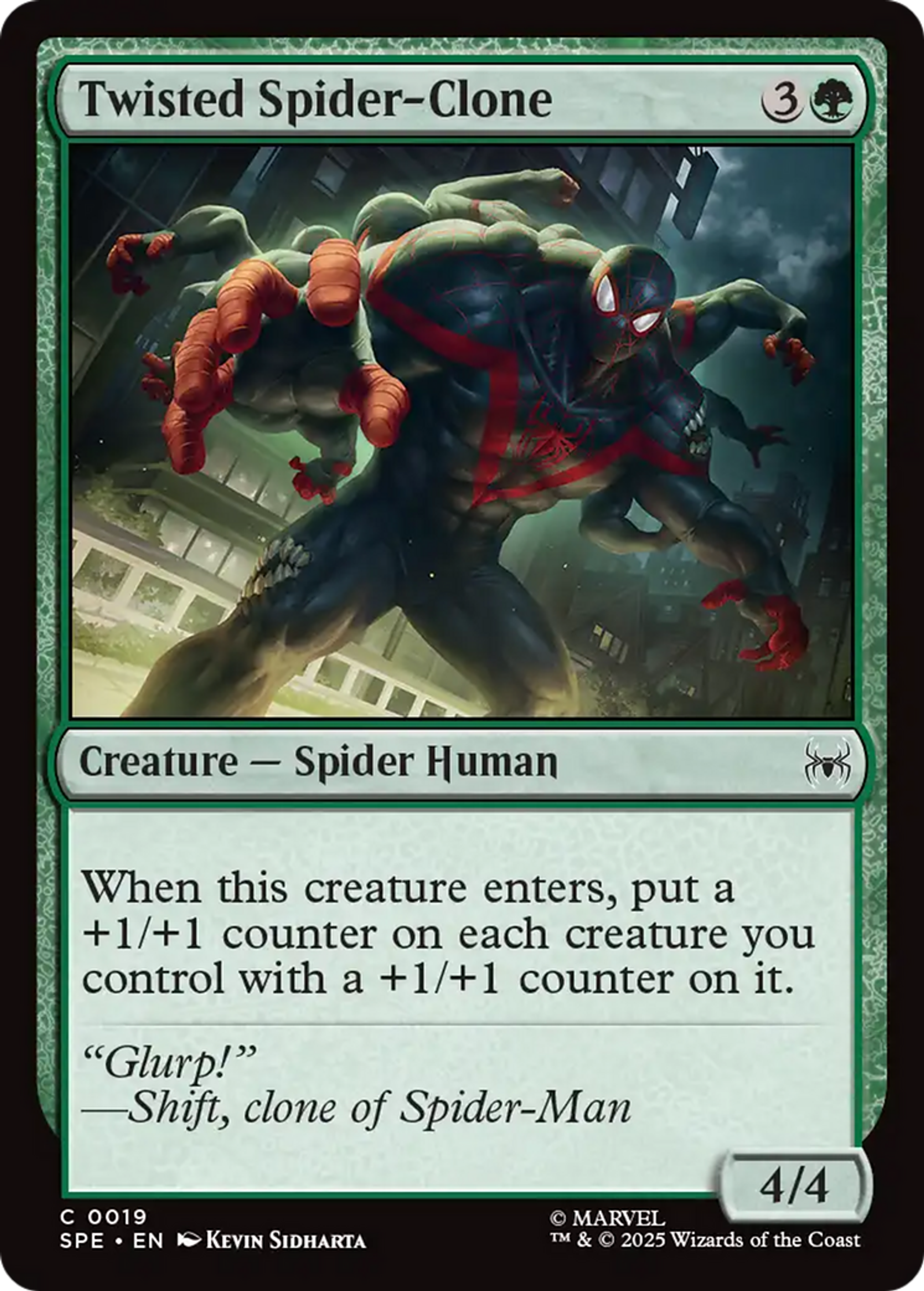Twisted Spider-Clone — Marvel's Spider-Man Eternal — Magic: The Gathering