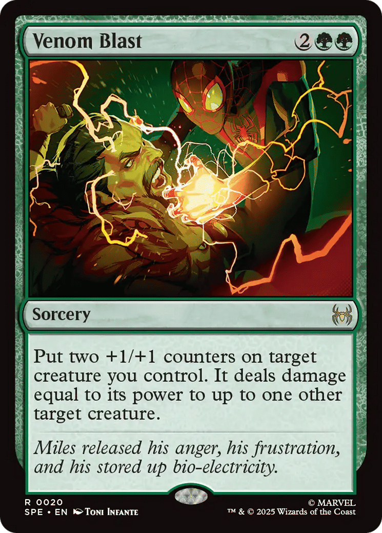 Venom Blast — Marvel's Spider-Man Eternal — Magic: The Gathering