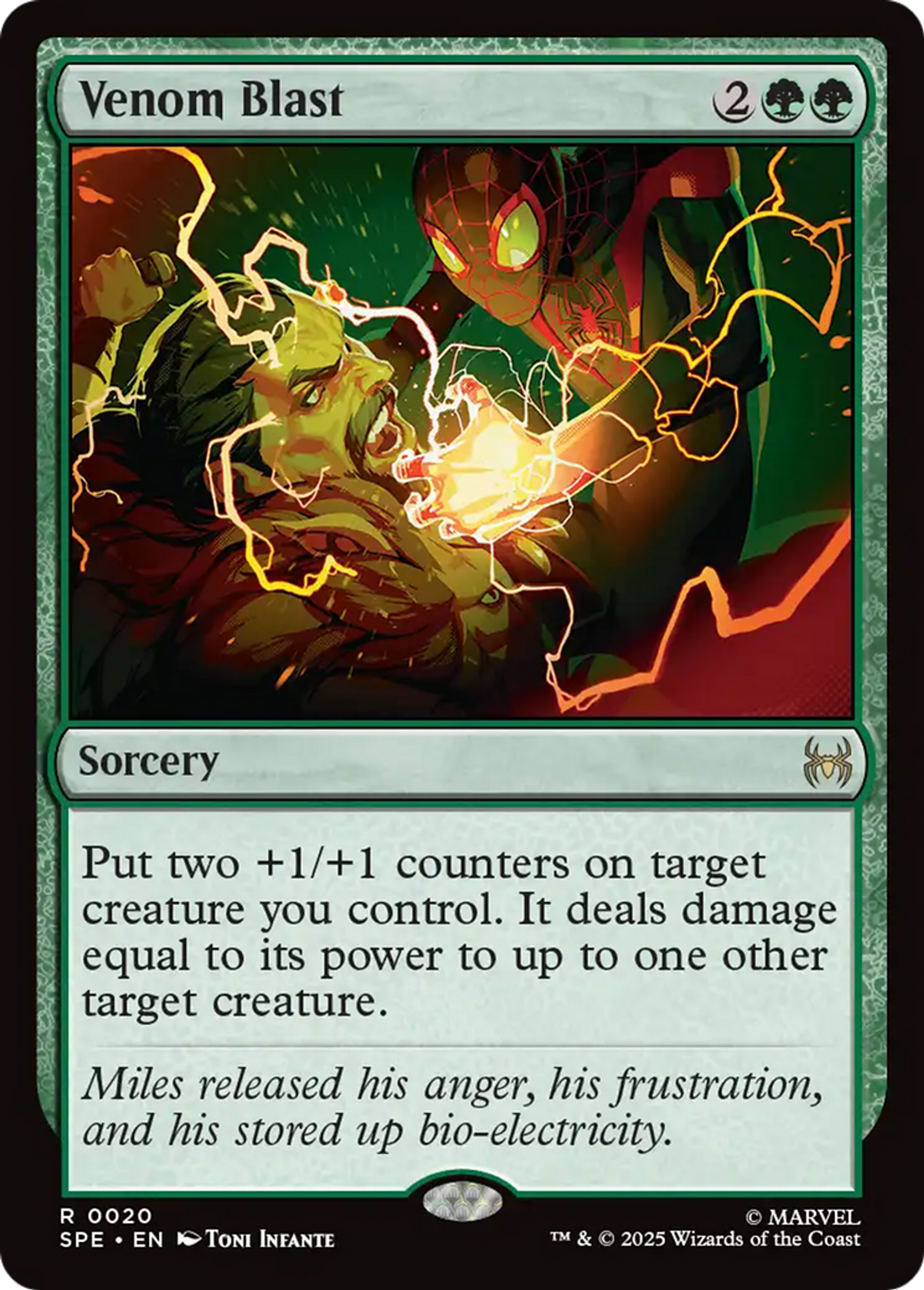Salve de venin — Marvel's Spider-Man Eternal — Magic: The Gathering
