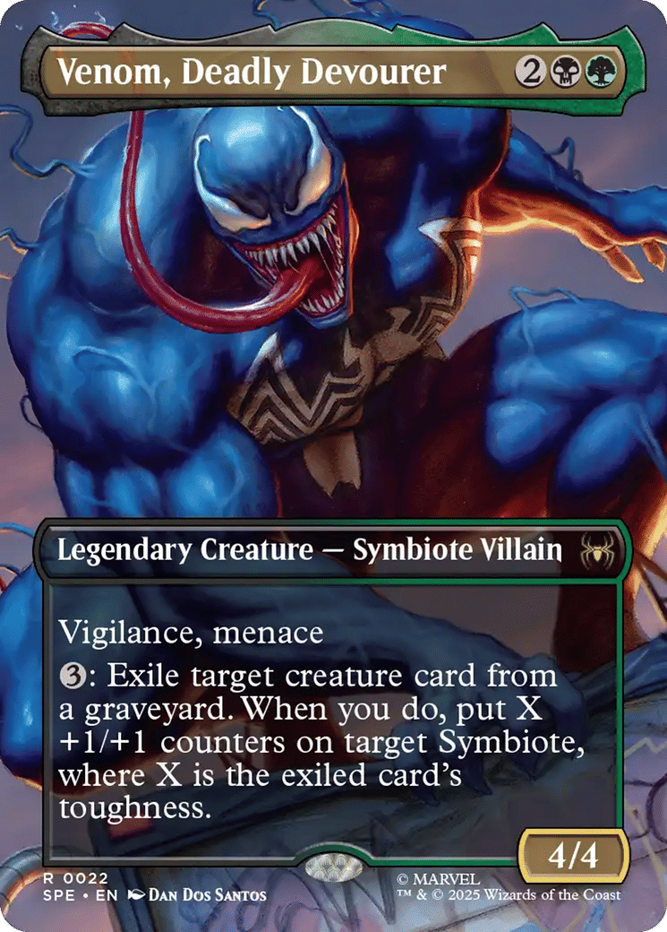 Venom, Deadly Devourer — Marvel's Spider-Man Eternal — Magic: The Gathering