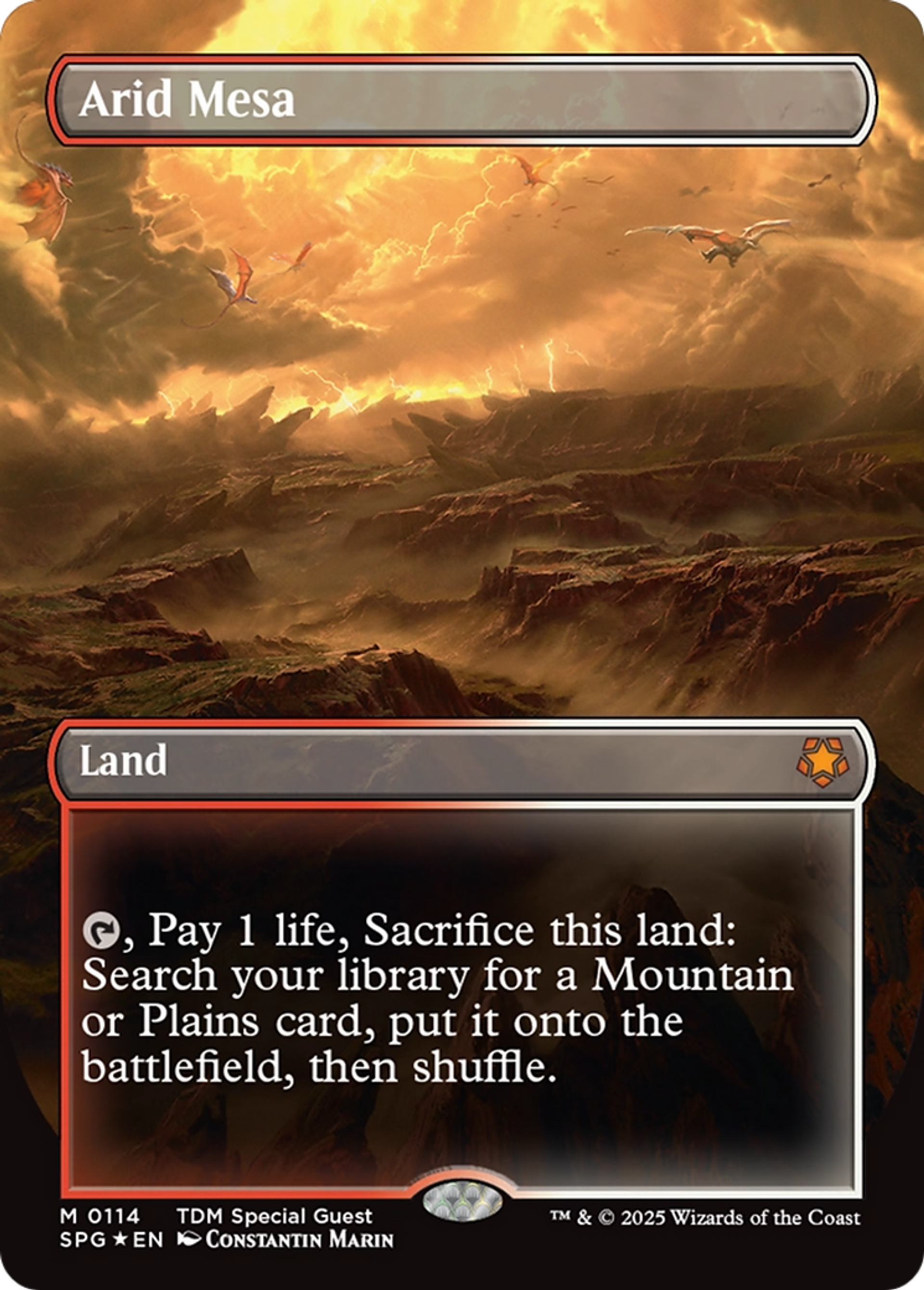 Arid Mesa — Special Guests — Magic: The Gathering