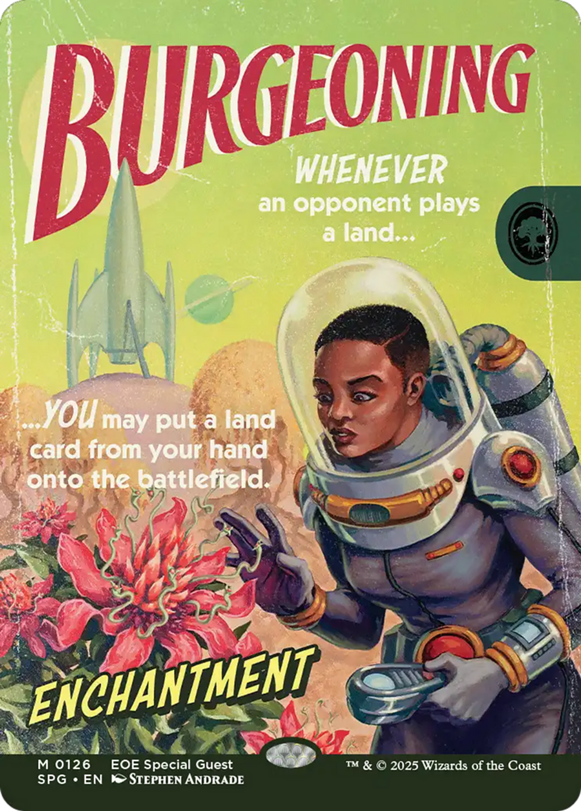 Burgeoning — Special Guests — Magic: The Gathering