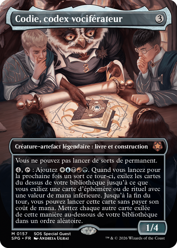 Codie, codex vociférateur — Special Guests — Magic: The Gathering