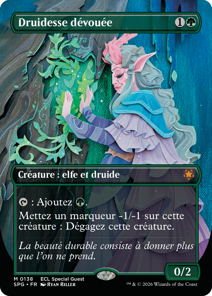 Druidesse dévouée — Special Guests — Magic: The Gathering