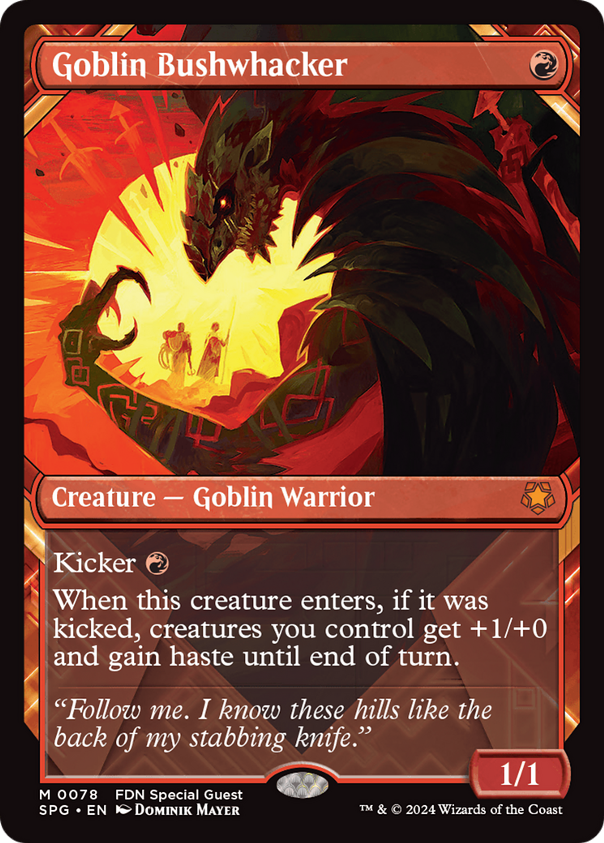 Goblin Bushwhacker — Special Guests — Magic: The Gathering