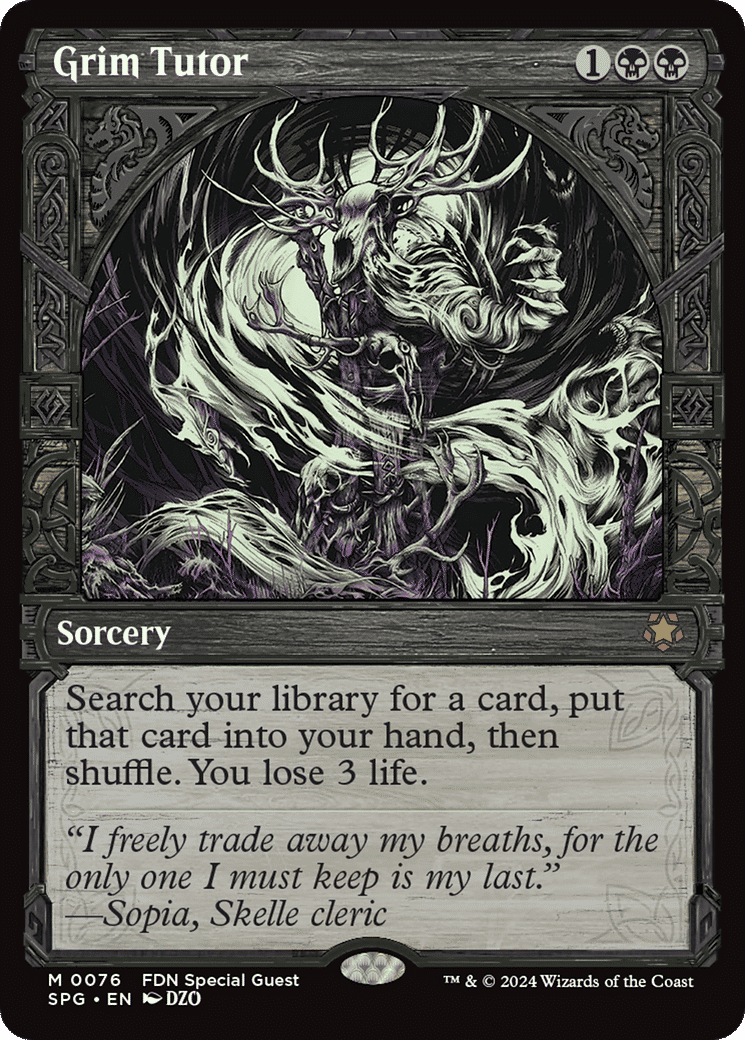 Grim Tutor — Special Guests — Magic: The Gathering