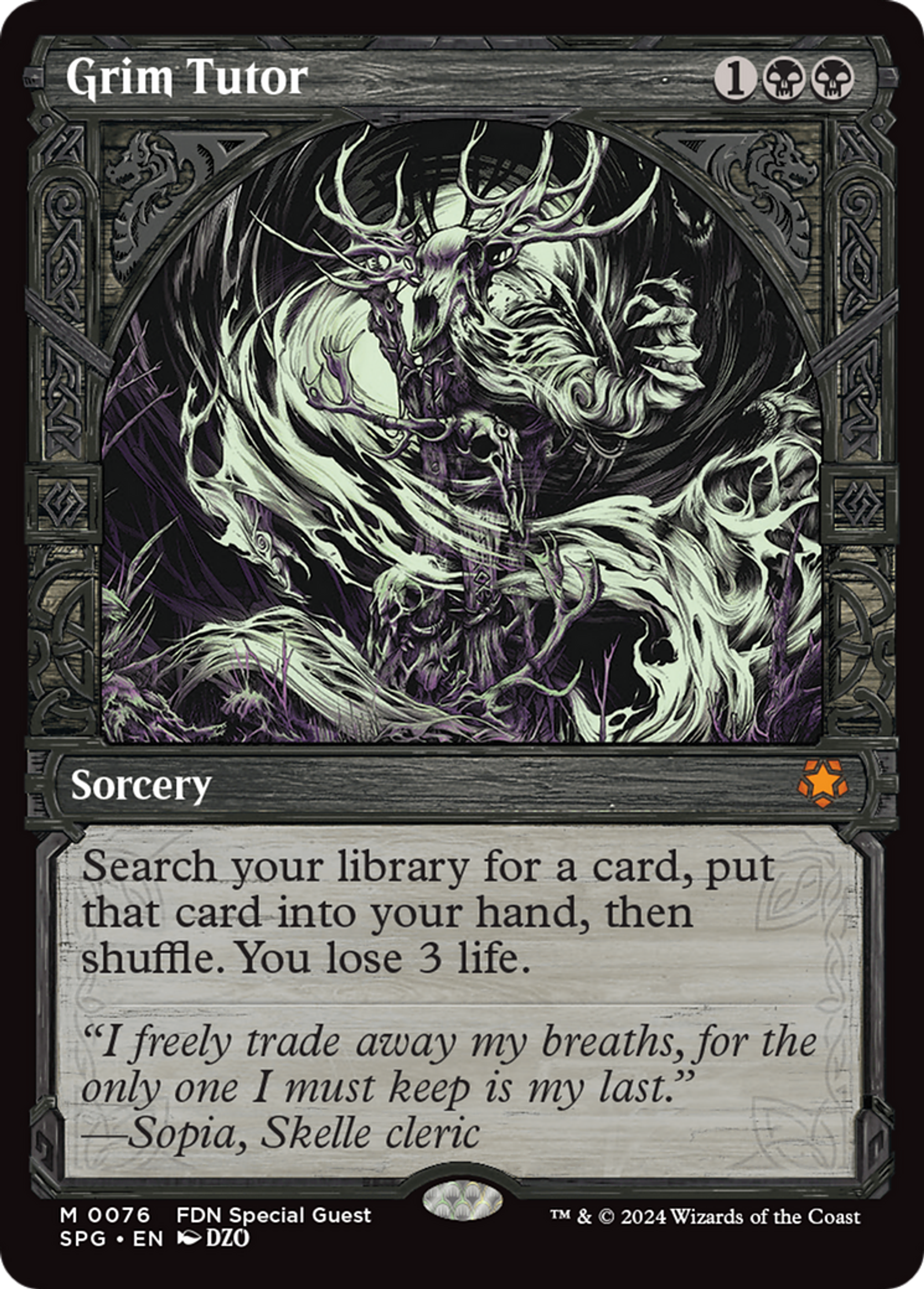 Précepteur sinistre — Special Guests — Magic: The Gathering