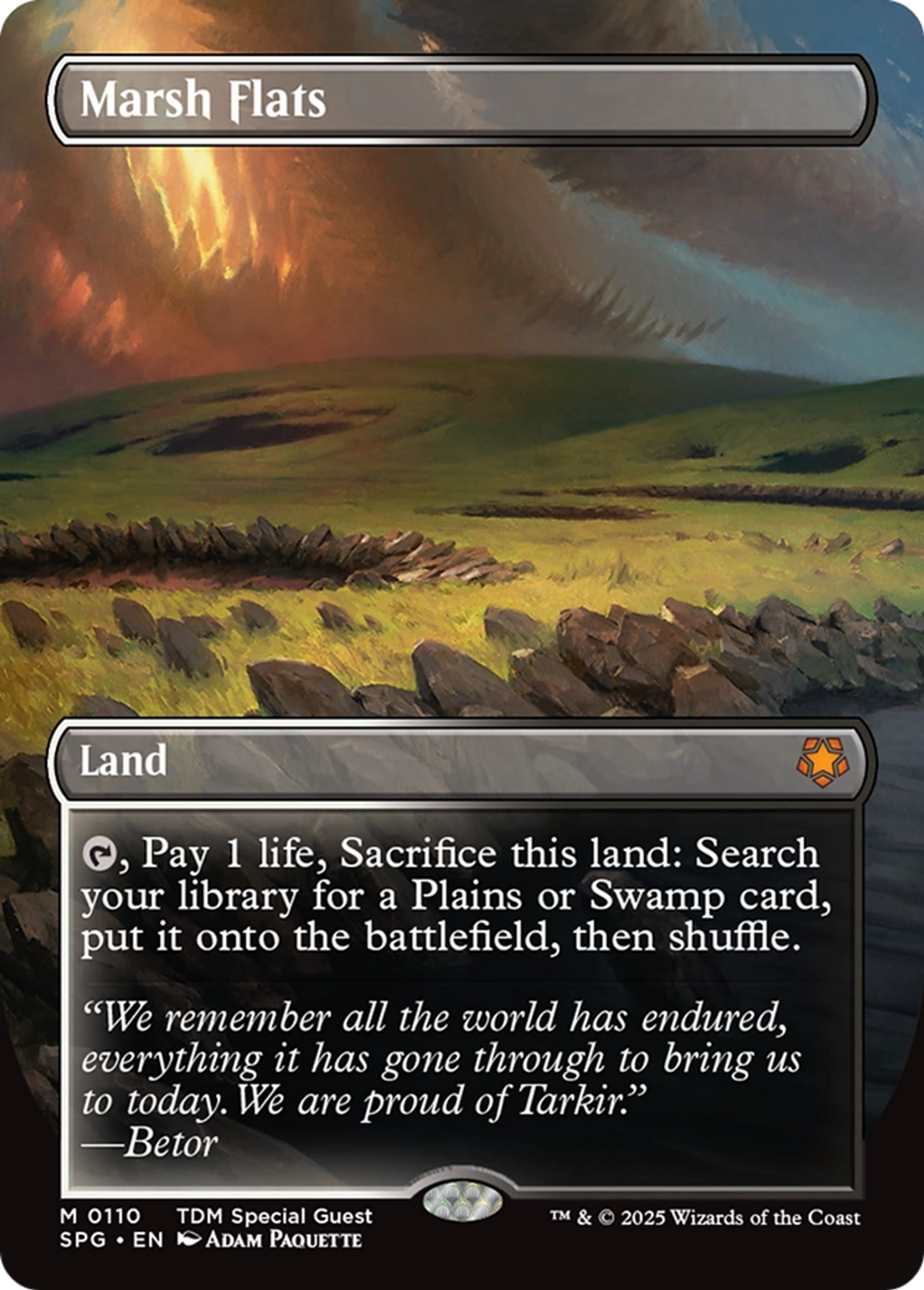 Marsh Flats — Special Guests — Magic: The Gathering