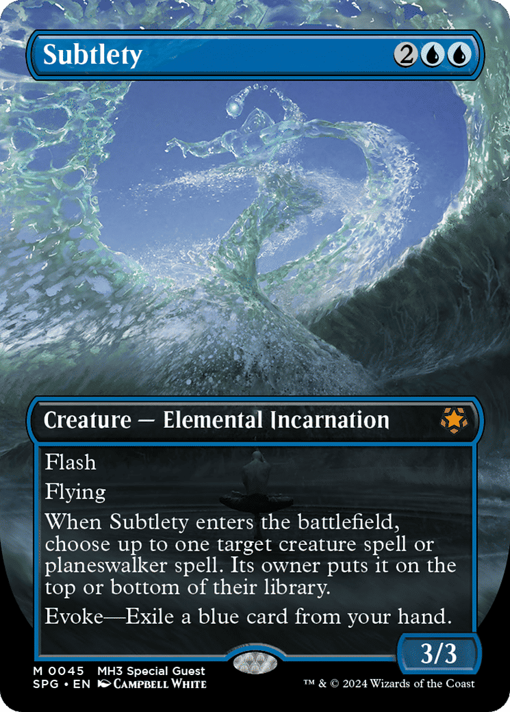 Subtlety — Special Guests — Magic: The Gathering
