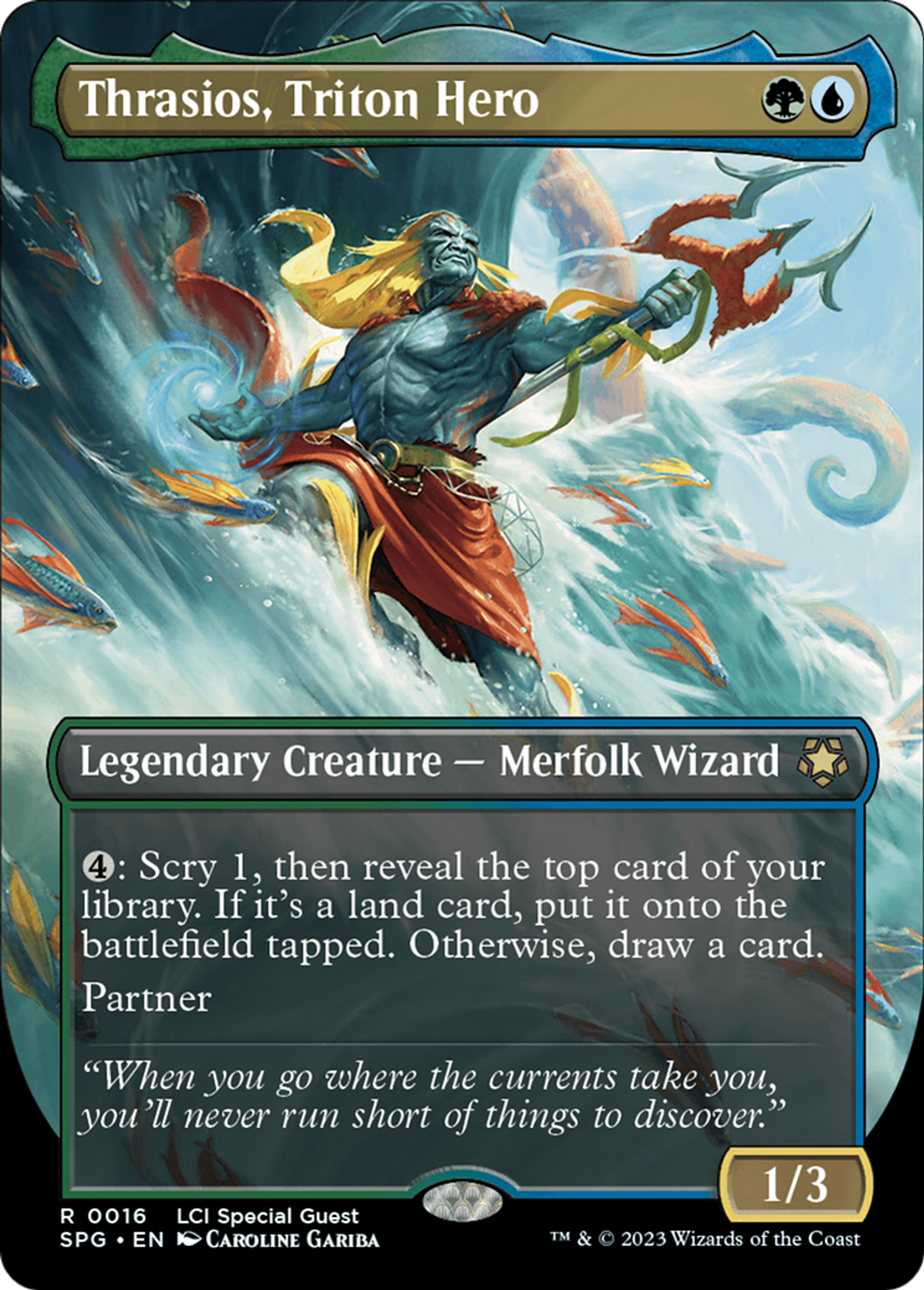 Thrasios, héros triton — Special Guests — Magic: The Gathering