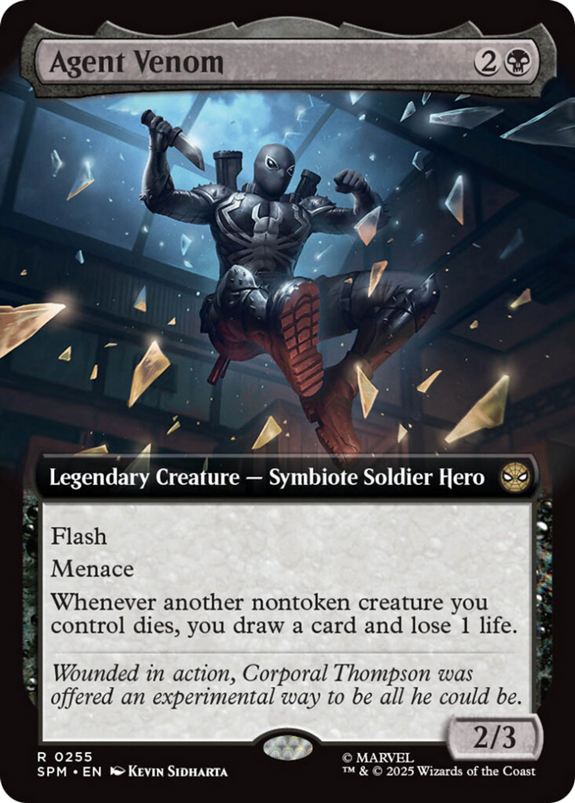 Agent Venom — Marvel's Spider-Man — Magic: The Gathering