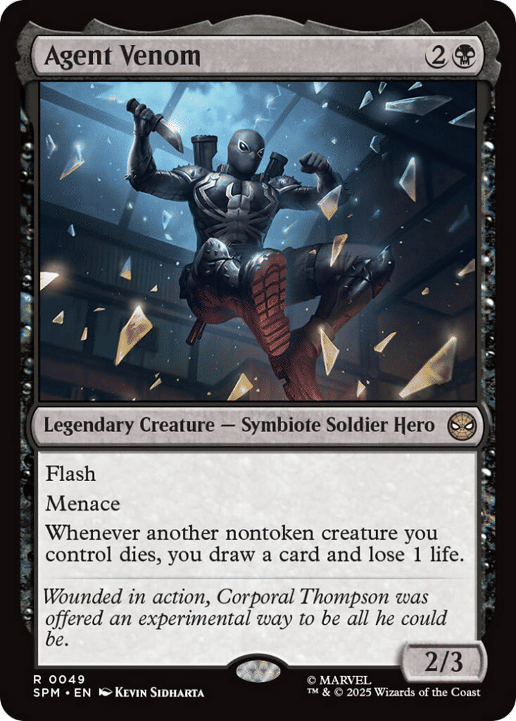 Agent Venom — Marvel's Spider-Man — Magic: The Gathering
