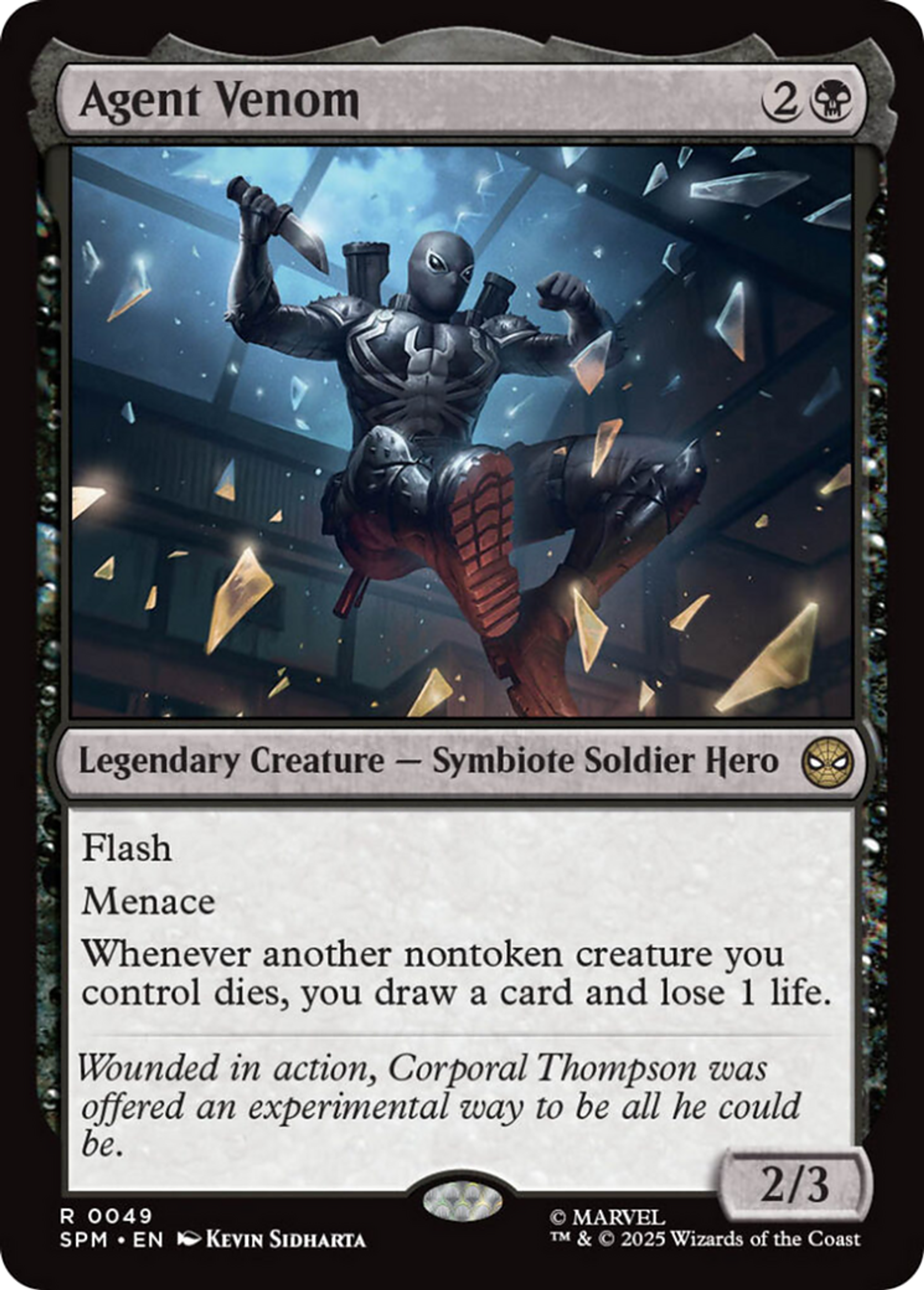 Agent Venom — Marvel's Spider-Man — Magic: The Gathering