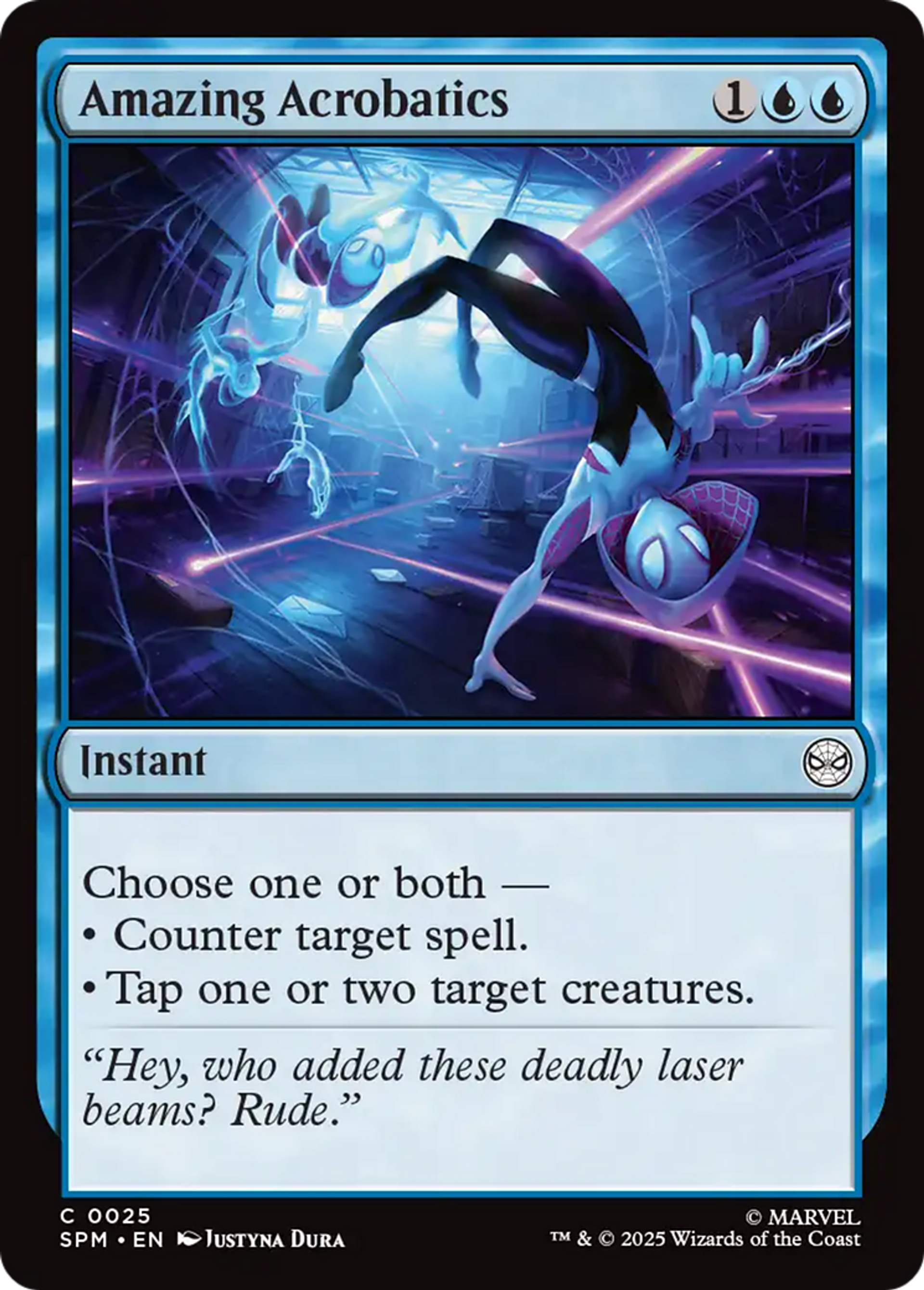 Amazing Acrobatics — Marvel's Spider-Man — Magic: The Gathering