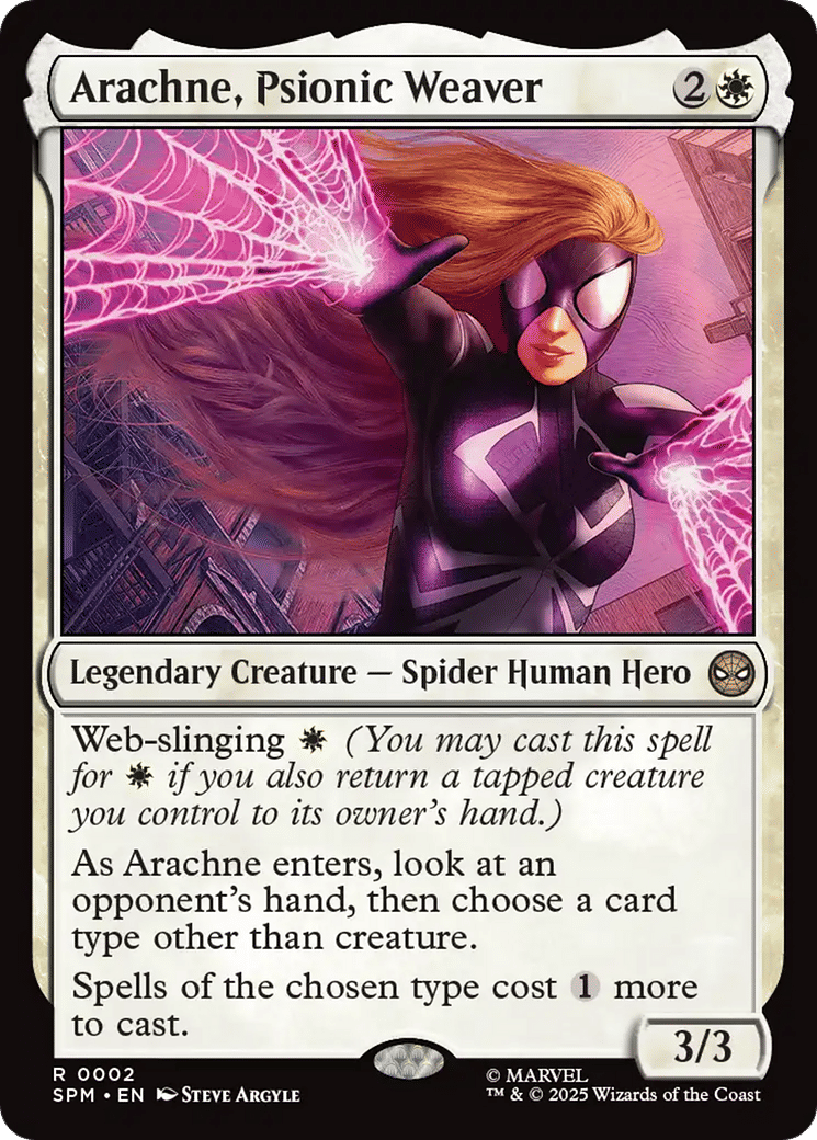 Arachne, Psionic Weaver — Marvel's Spider-Man — Magic: The Gathering