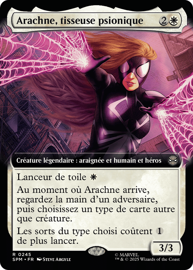 Arachne, tisseuse psionique — Marvel's Spider-Man — Magic: The Gathering