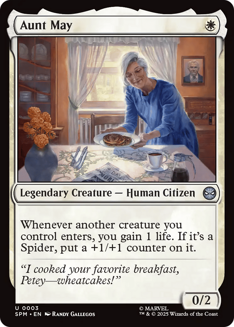 Aunt May — Marvel's Spider-Man — Magic: The Gathering