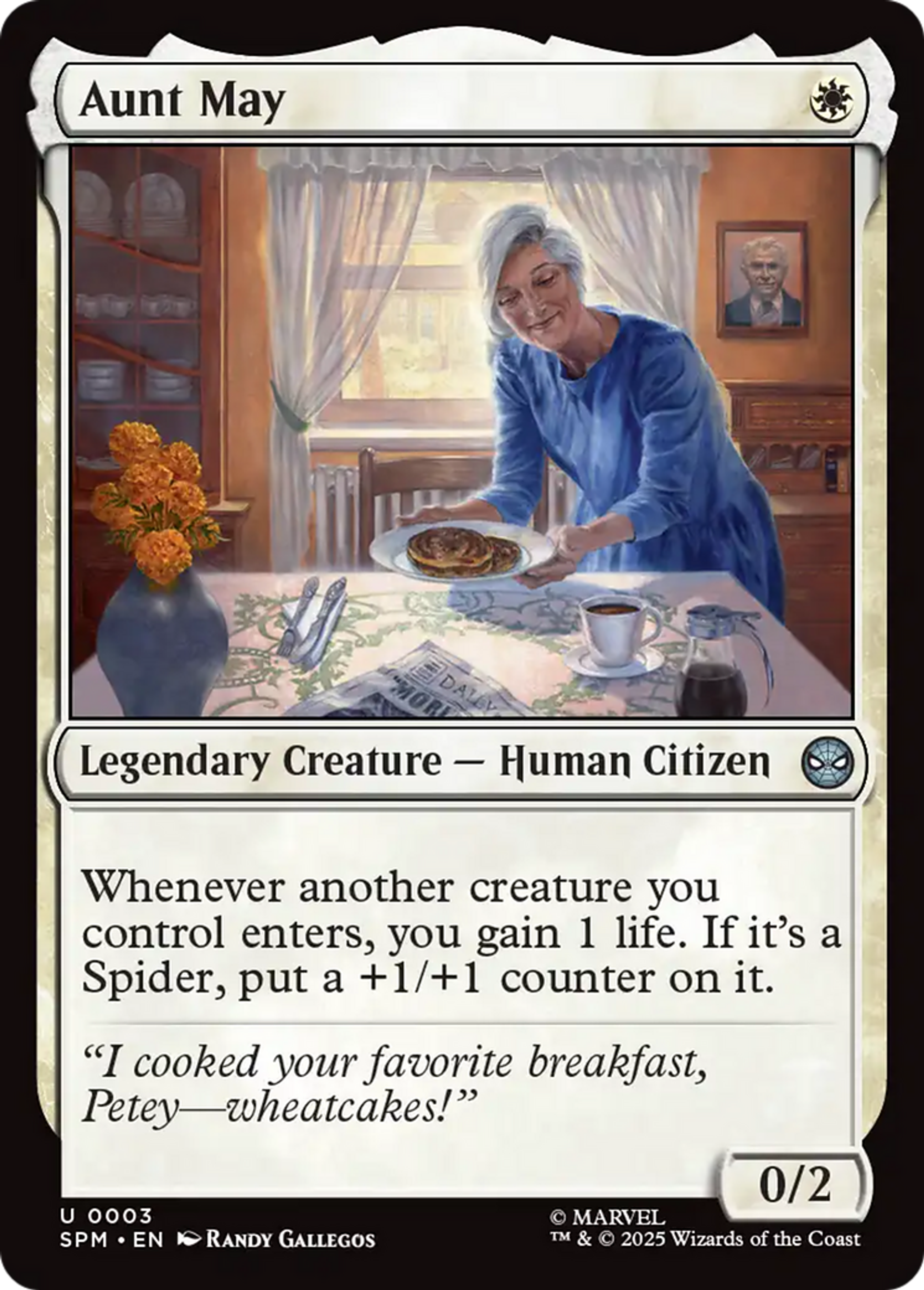 Aunt May — Marvel's Spider-Man — Magic: The Gathering