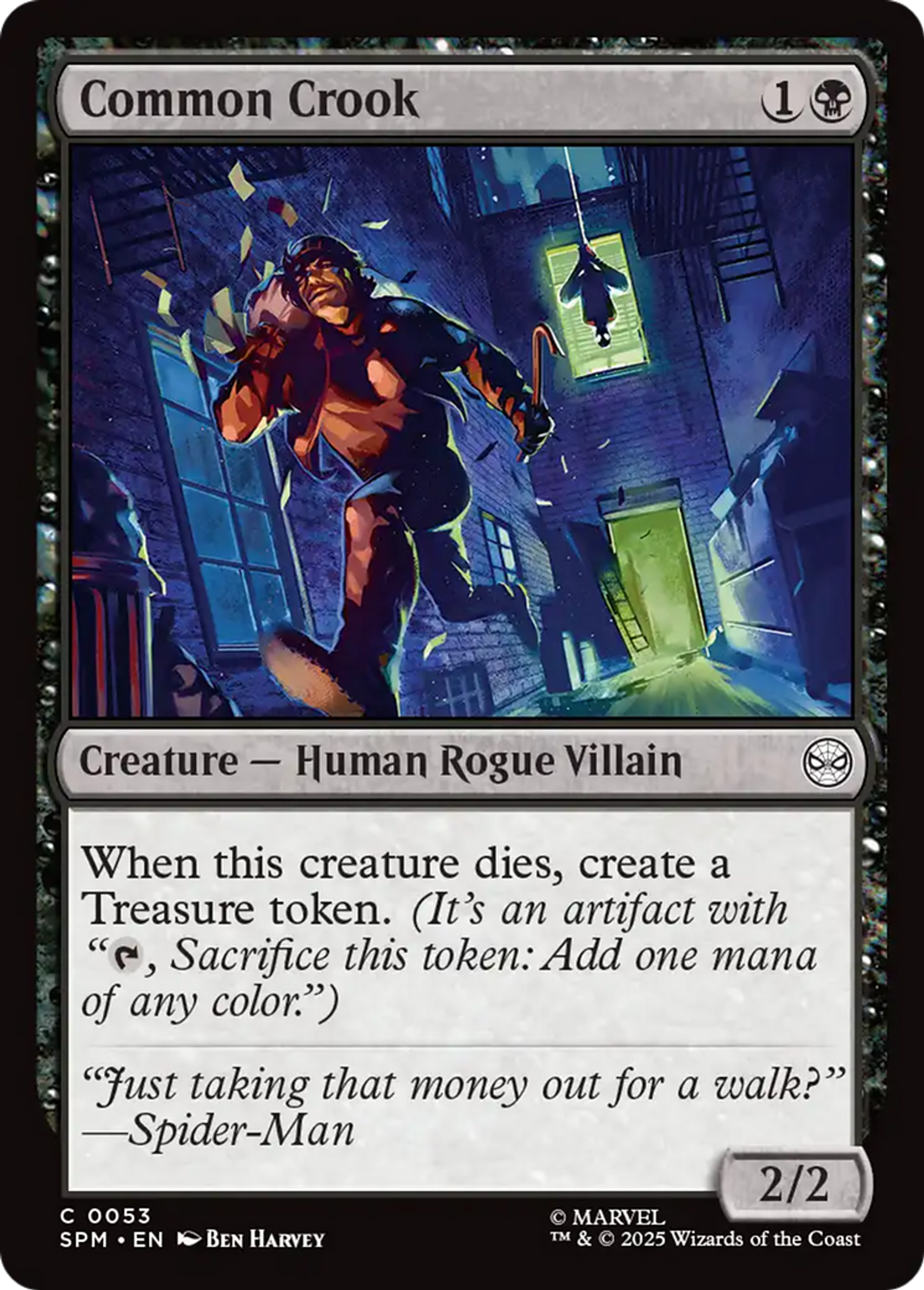 Escroc banal — Marvel's Spider-Man — Magic: The Gathering
