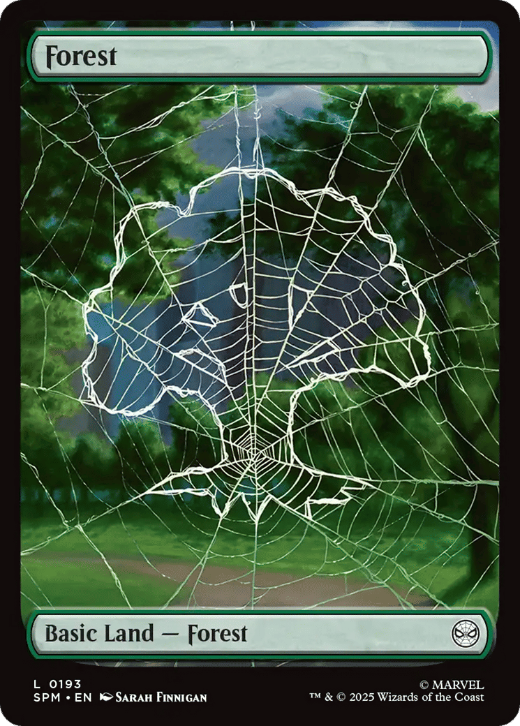 Forest — Marvel's Spider-Man — Magic: The Gathering