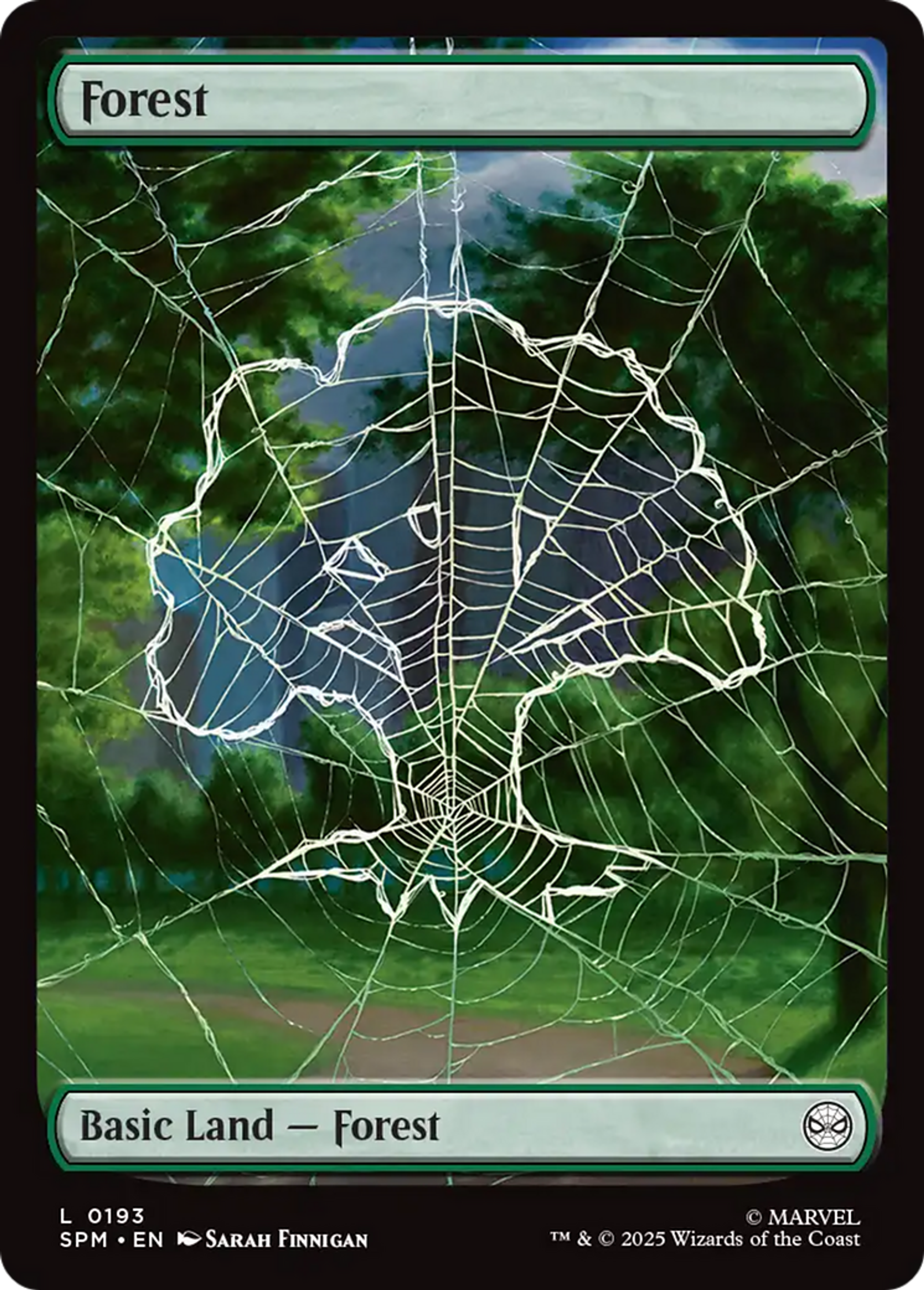 Forest — Marvel's Spider-Man — Magic: The Gathering