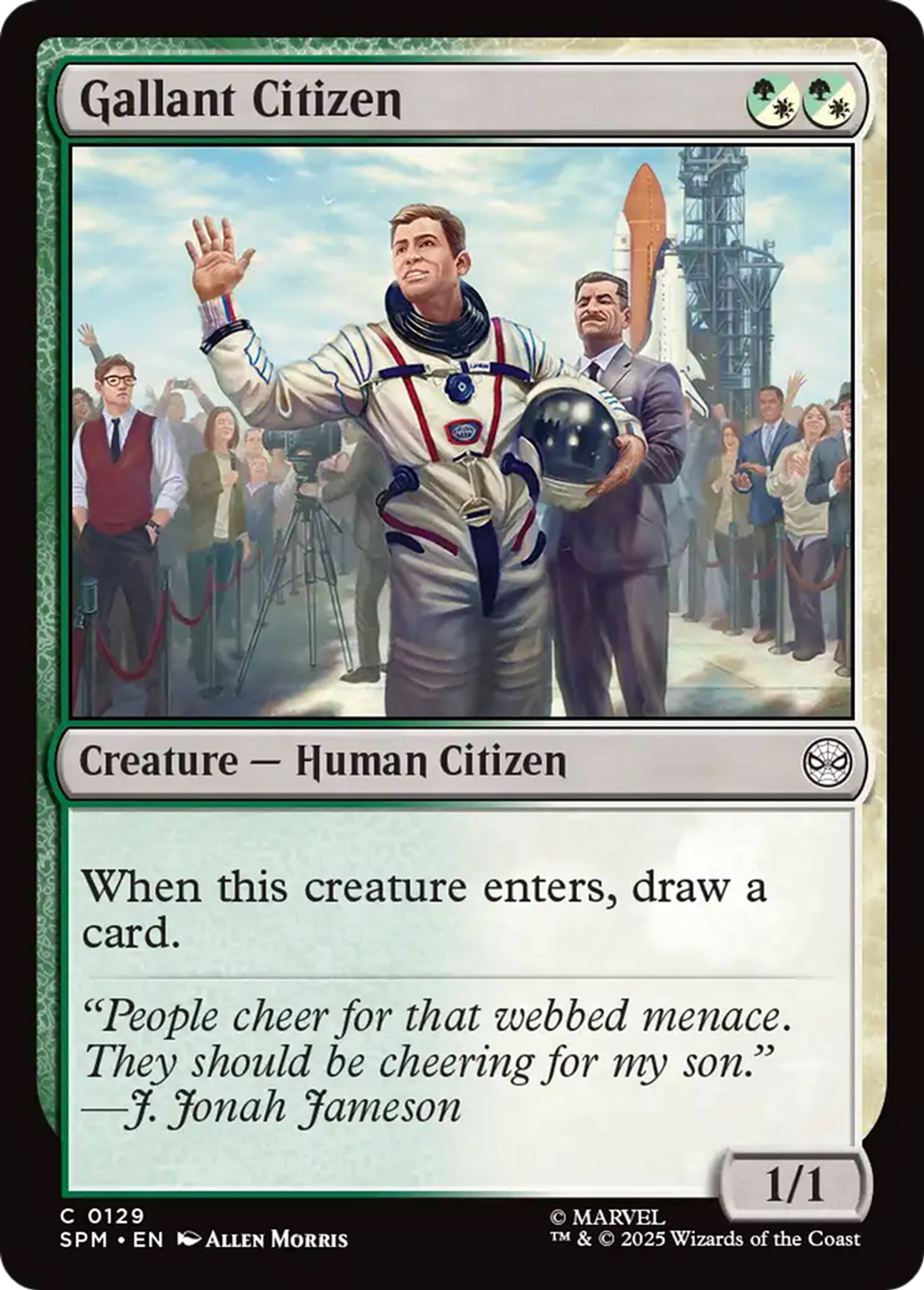 Citoyen vaillant — Marvel's Spider-Man — Magic: The Gathering