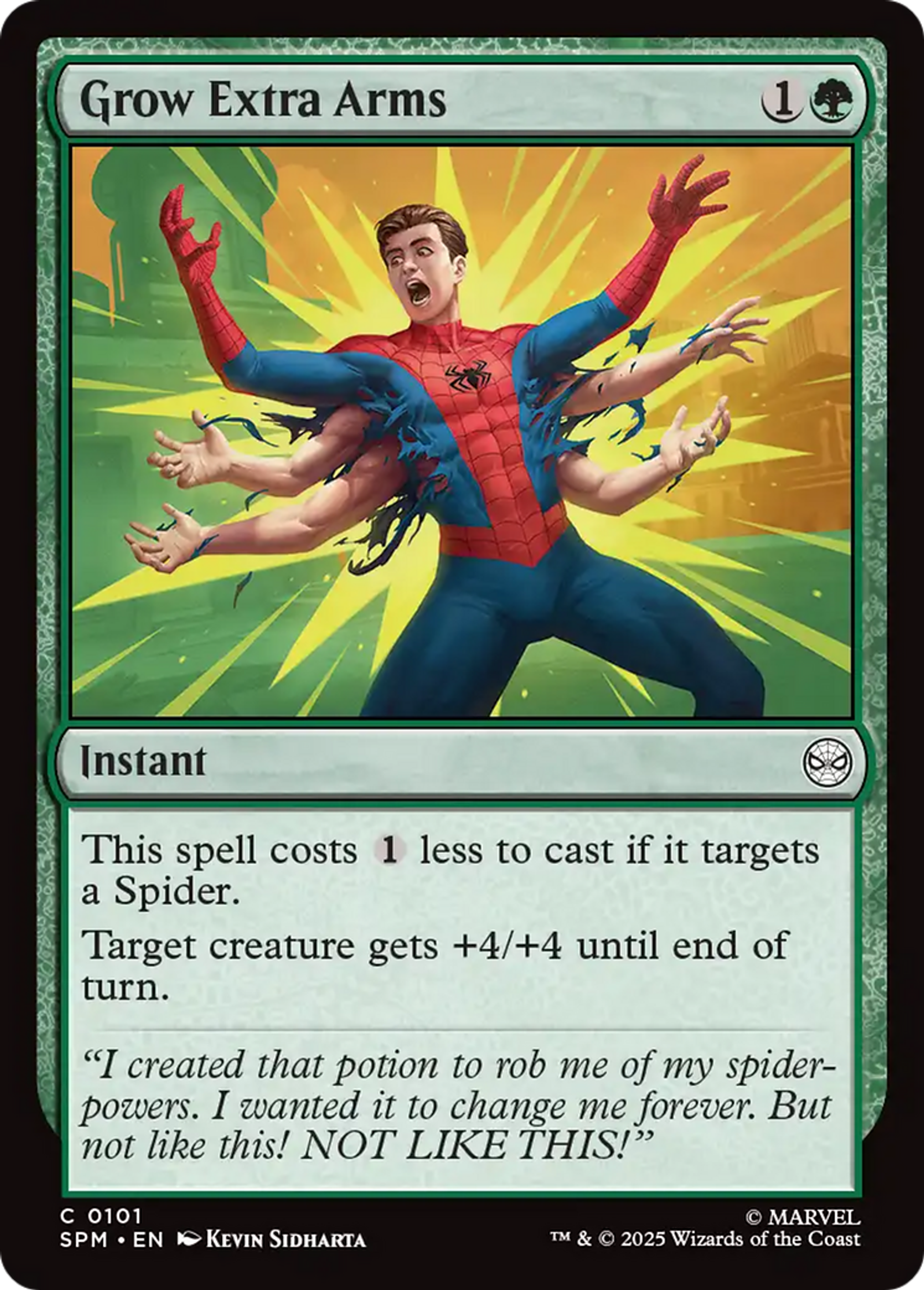 Trop de bras — Marvel's Spider-Man — Magic: The Gathering