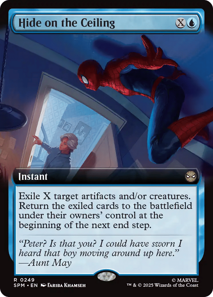 Hide on the Ceiling — Marvel's Spider-Man — Magic: The Gathering