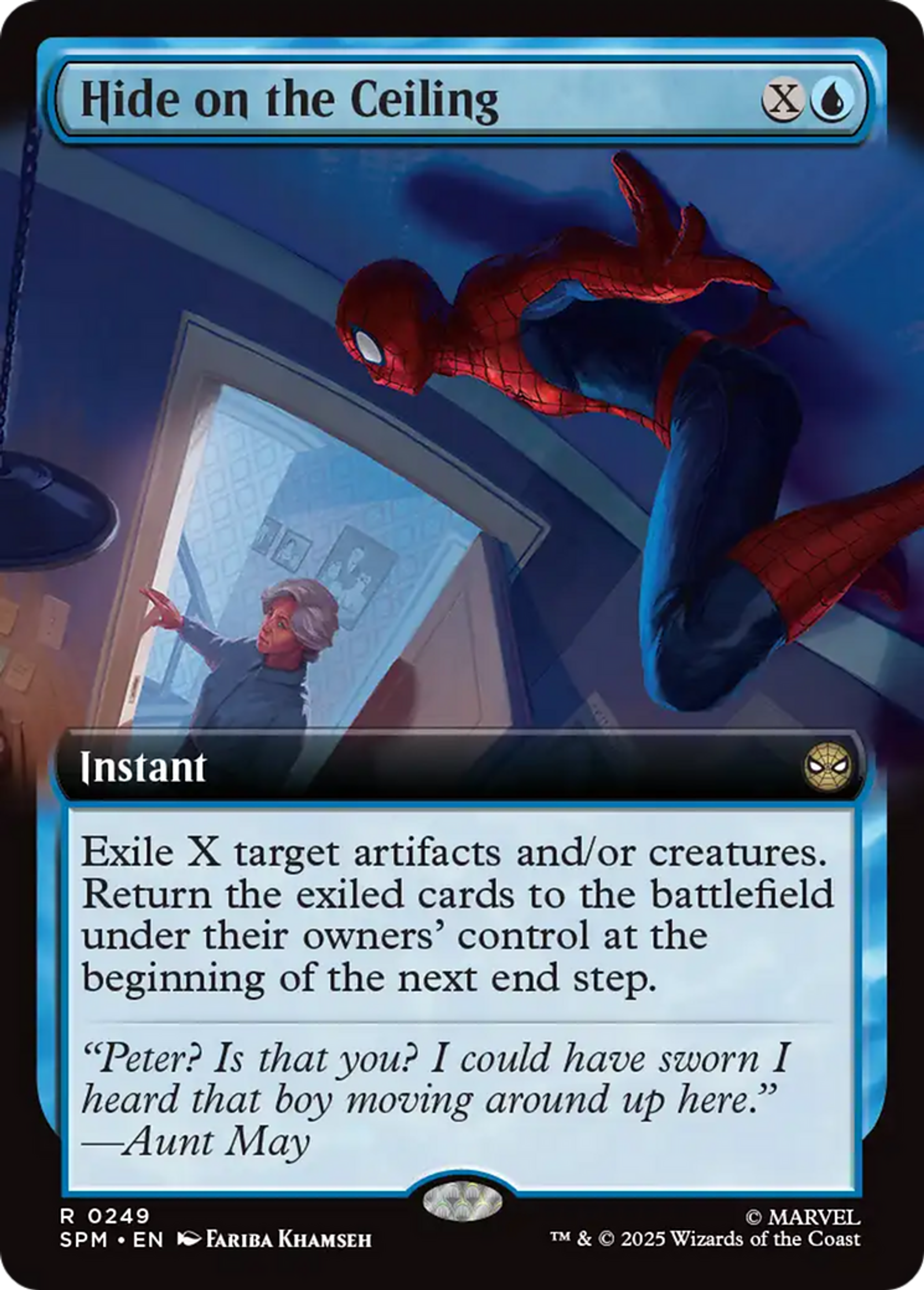 Se cacher au plafond — Marvel's Spider-Man — Magic: The Gathering