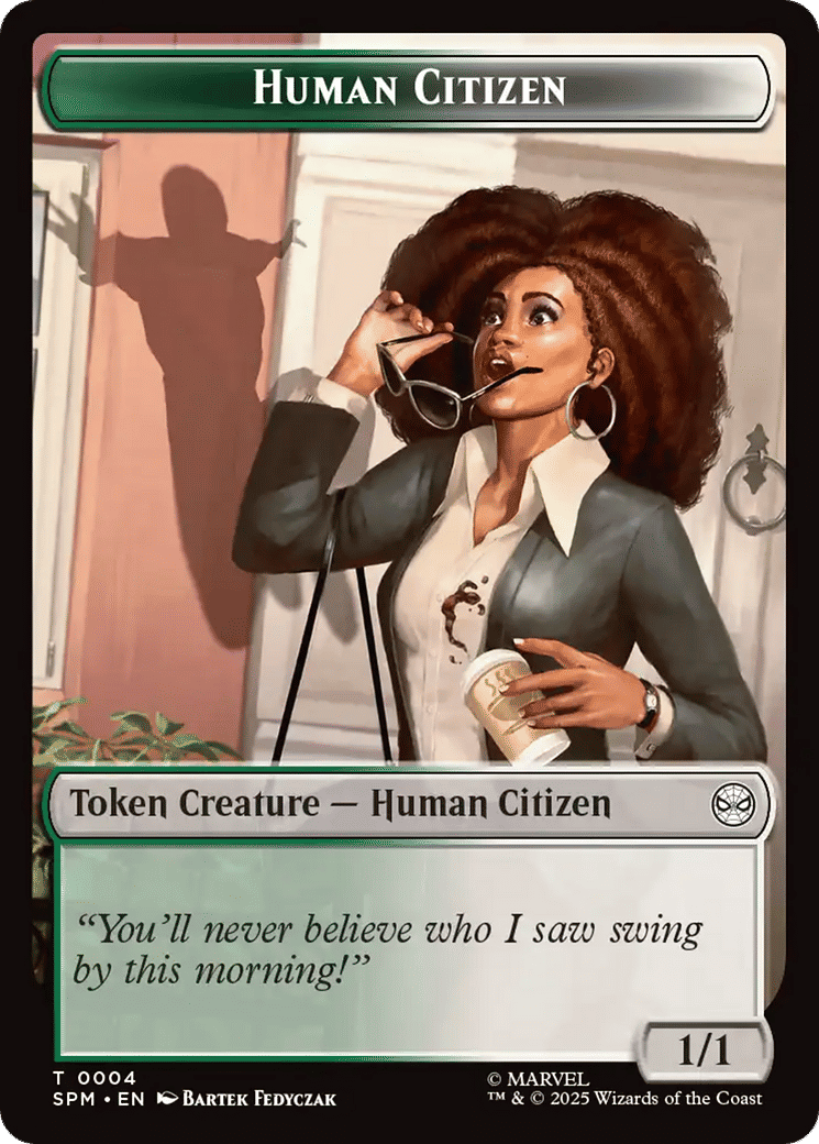 Human Citizen — Marvel's Spider-Man — Magic: The Gathering