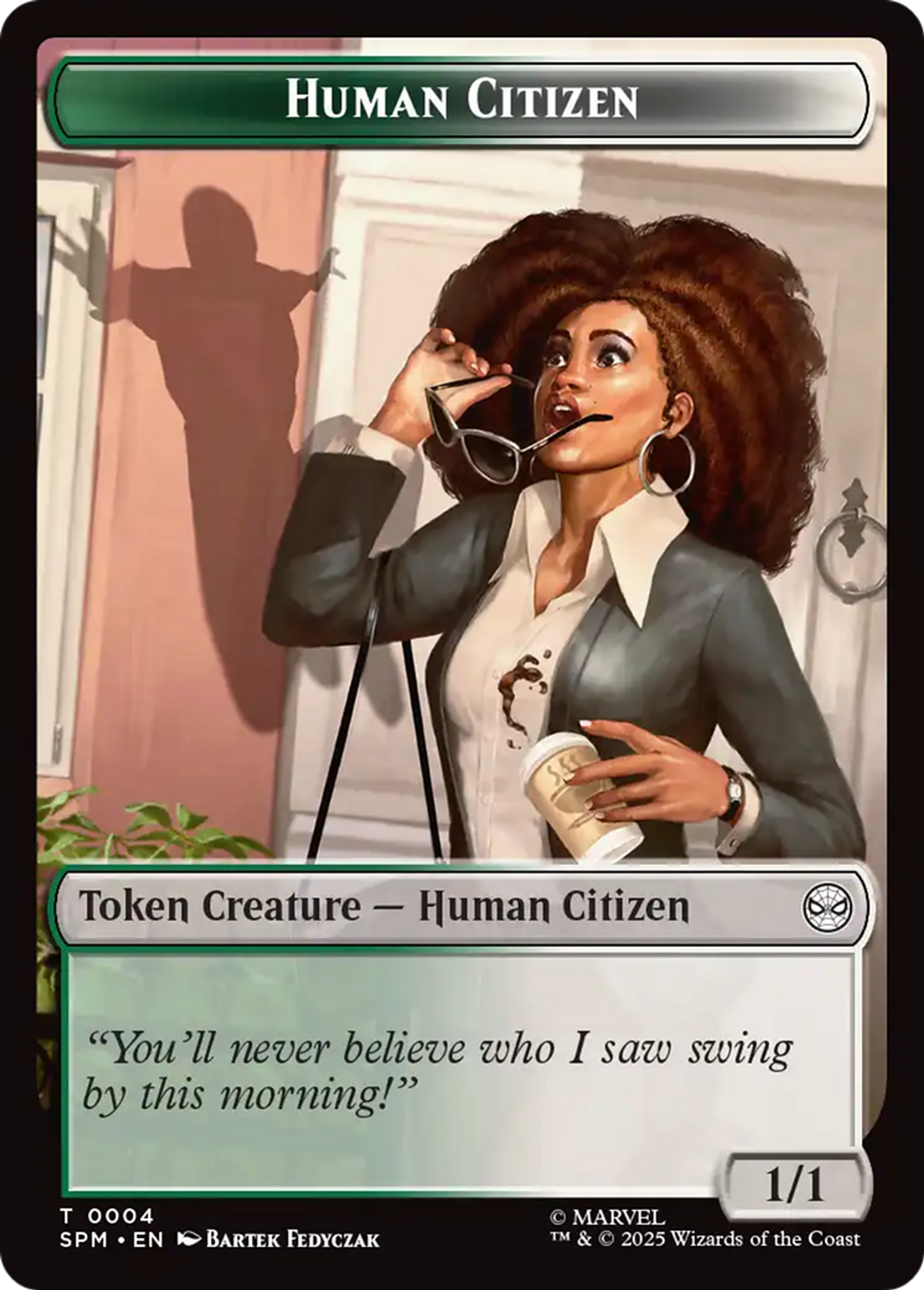 Human Citizen — Marvel's Spider-Man — Magic: The Gathering