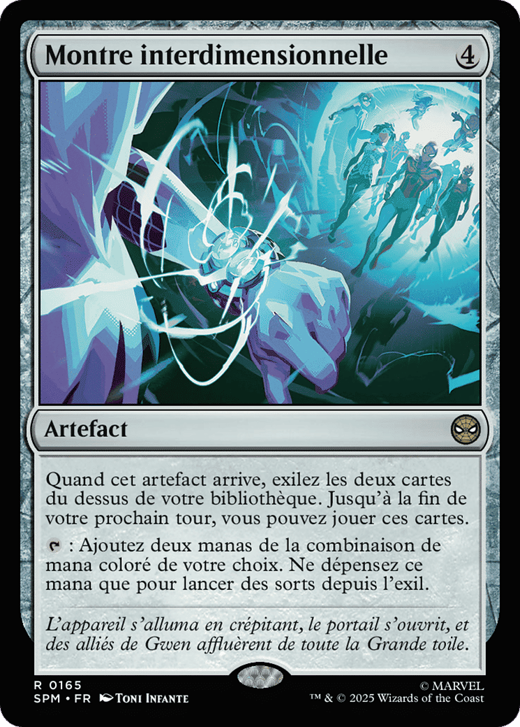 Montre interdimensionnelle — Marvel's Spider-Man — Magic: The Gathering