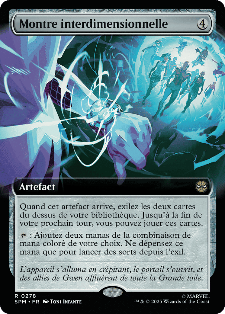 Montre interdimensionnelle — Marvel's Spider-Man — Magic: The Gathering