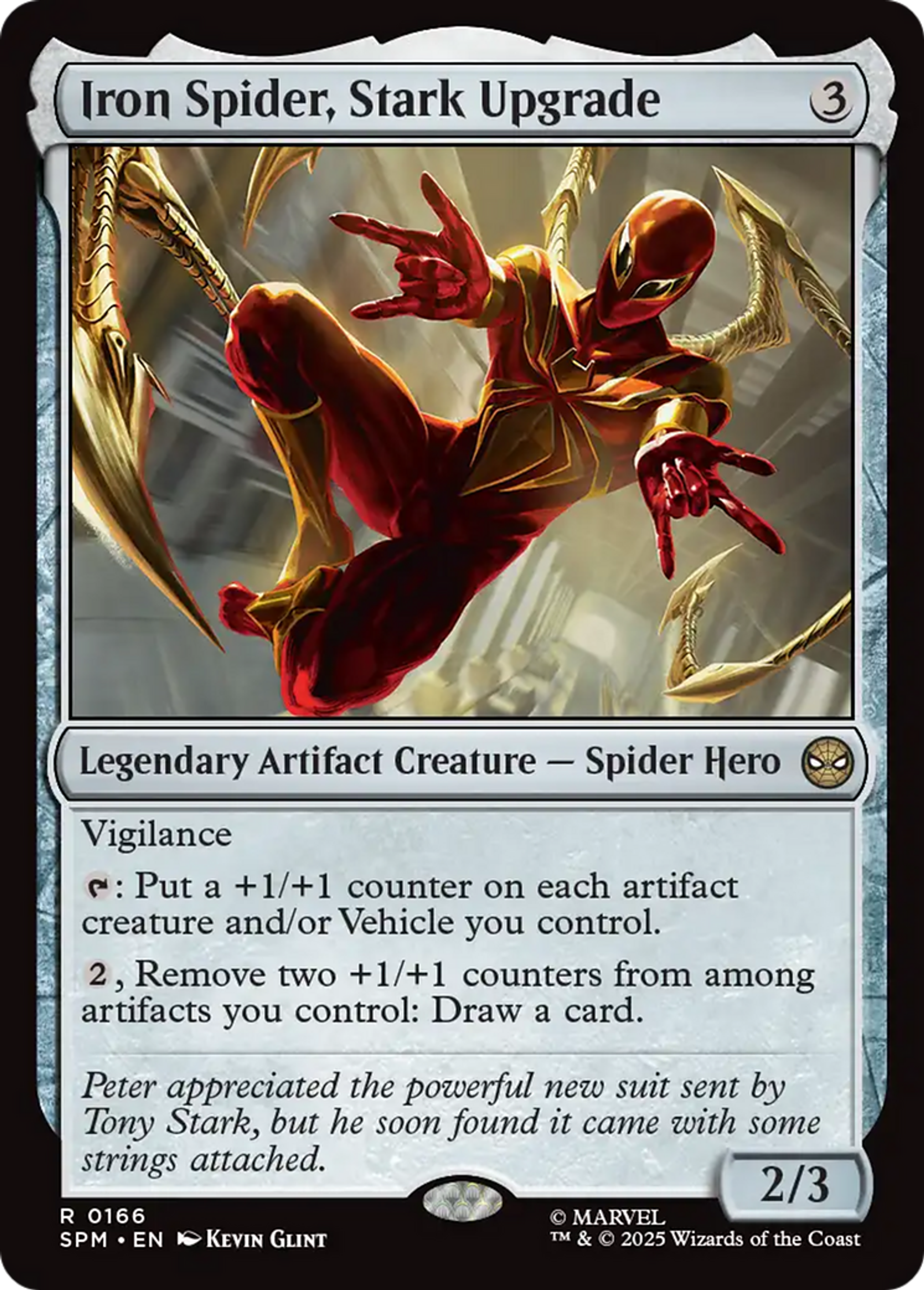 Iron Spider, amélioration Stark — Marvel's Spider-Man — Magic: The Gathering