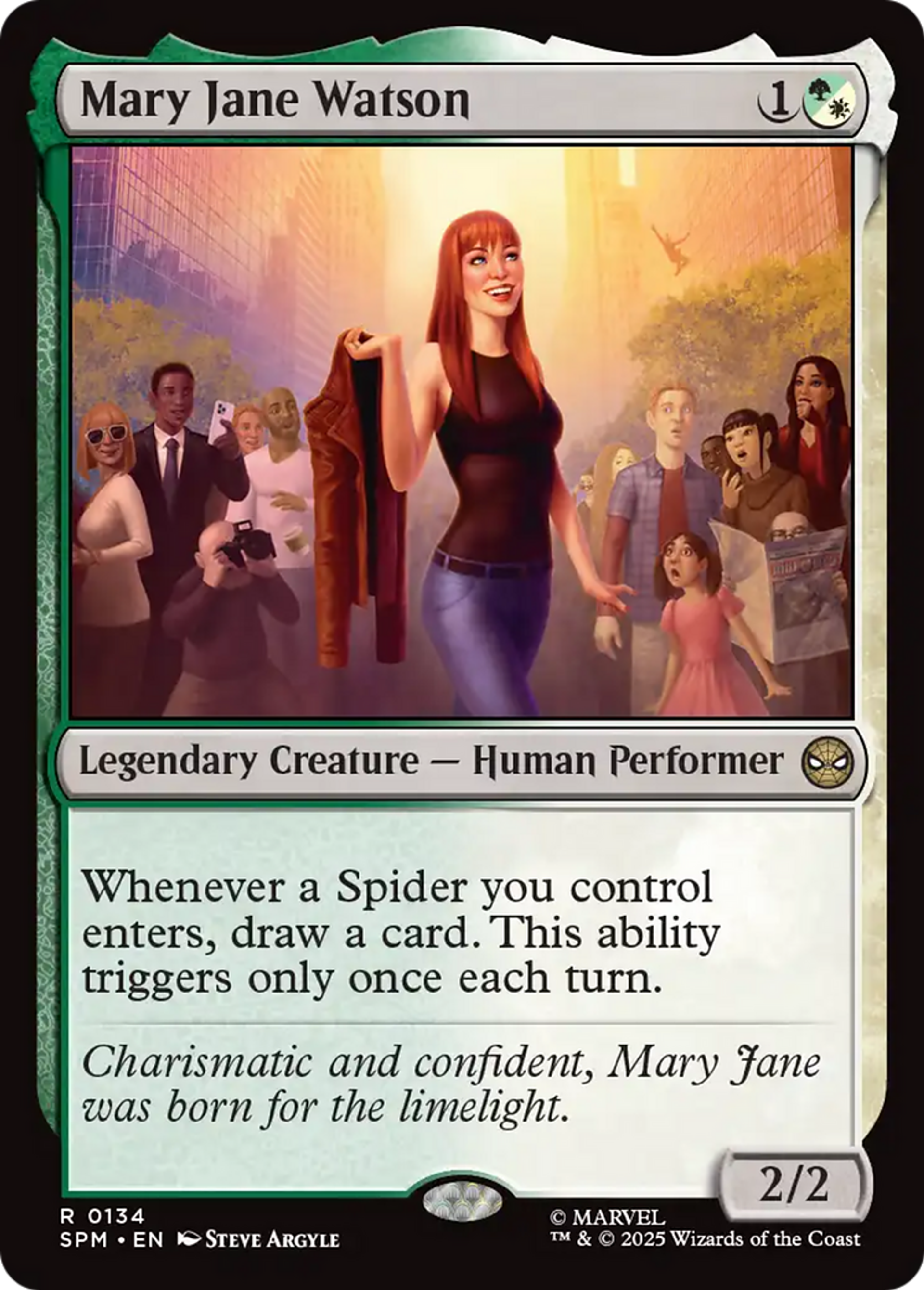 Mary Jane Watson — Marvel's Spider-Man — Magic: The Gathering