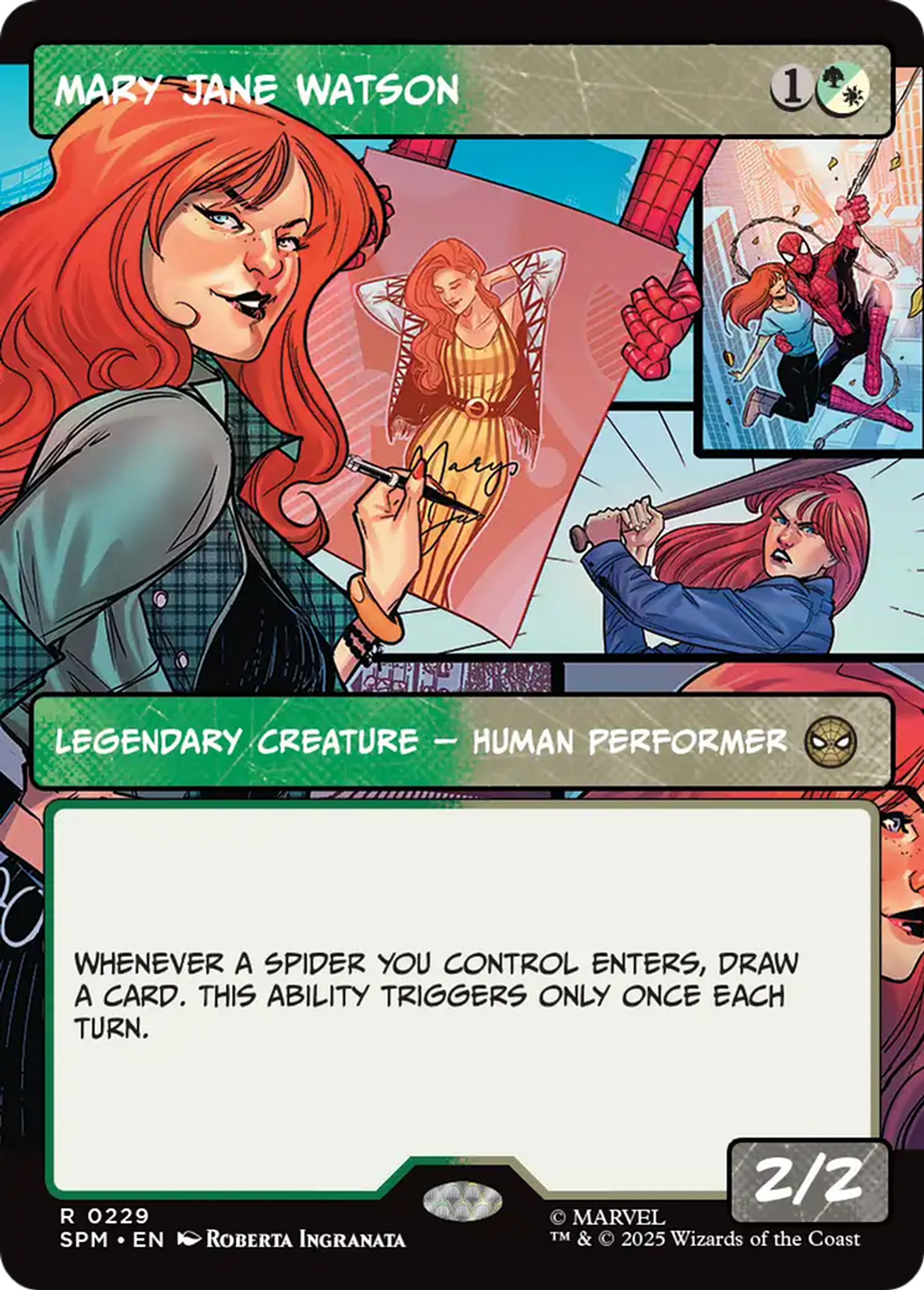 Mary Jane Watson — Marvel's Spider-Man — Magic: The Gathering