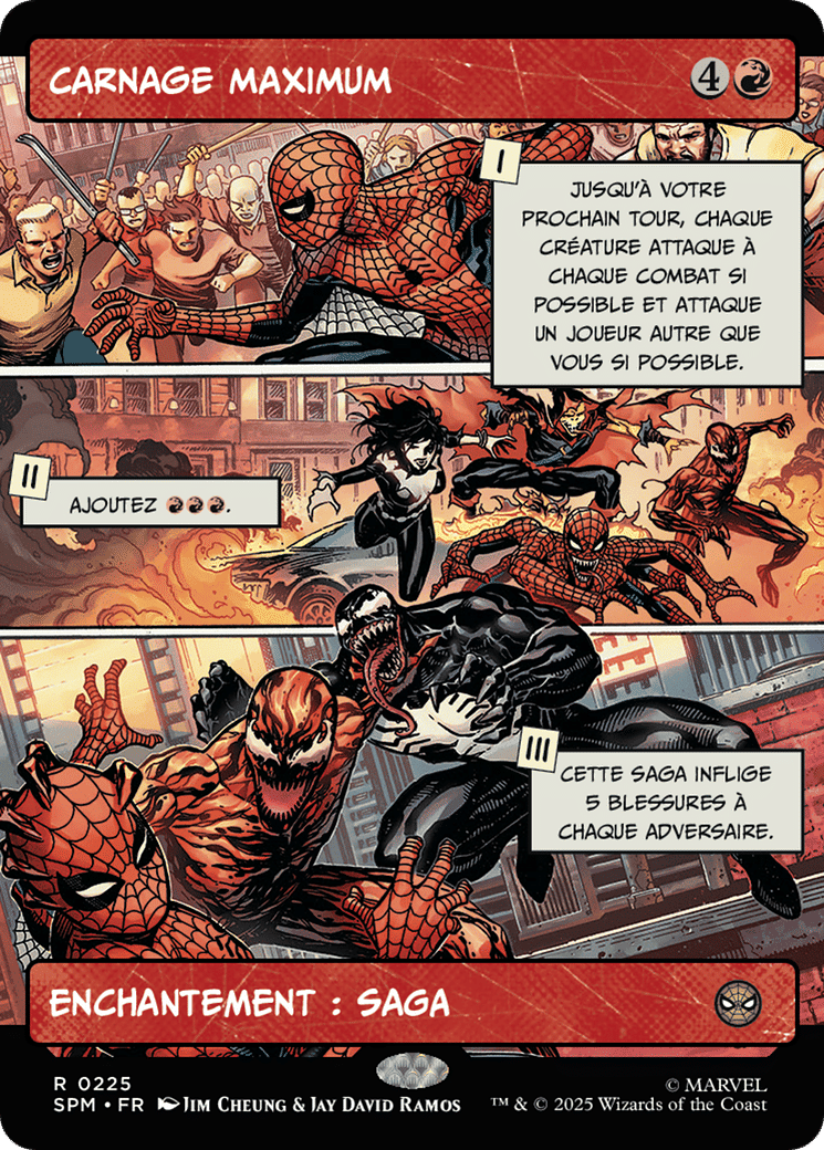 Carnage maximum — Marvel's Spider-Man — Magic: The Gathering