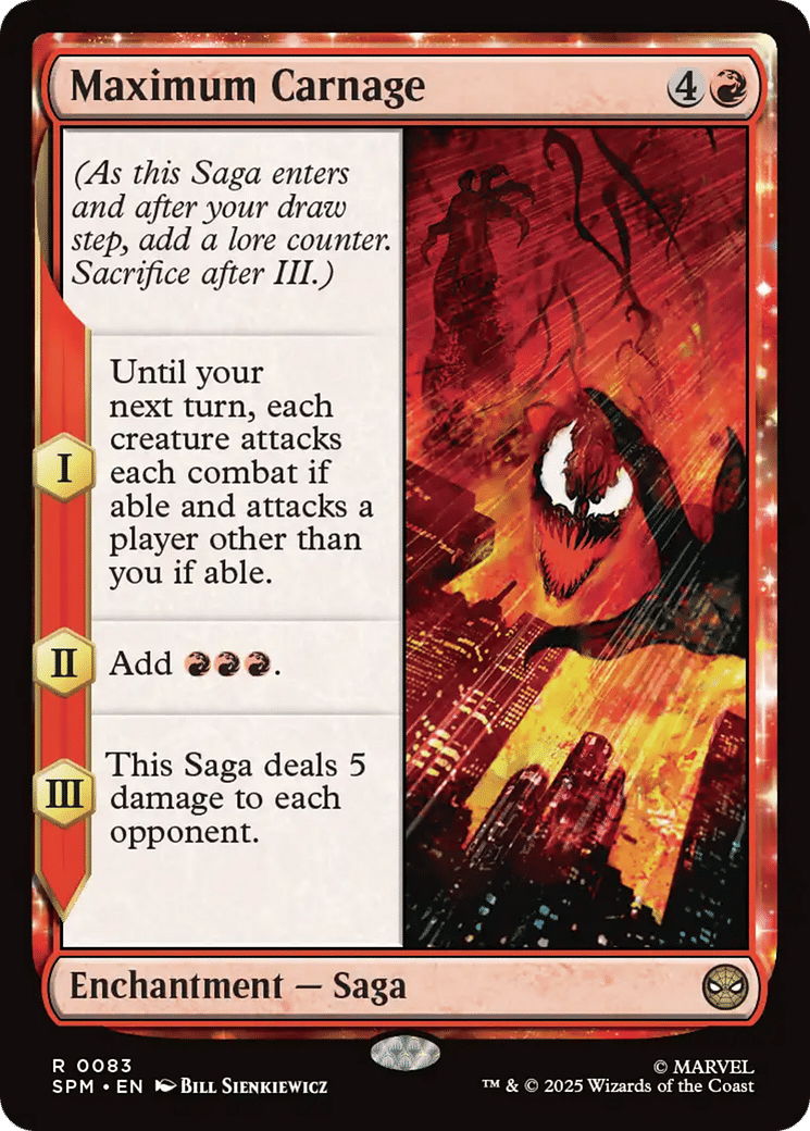 Maximum Carnage — Marvel's Spider-Man — Magic: The Gathering