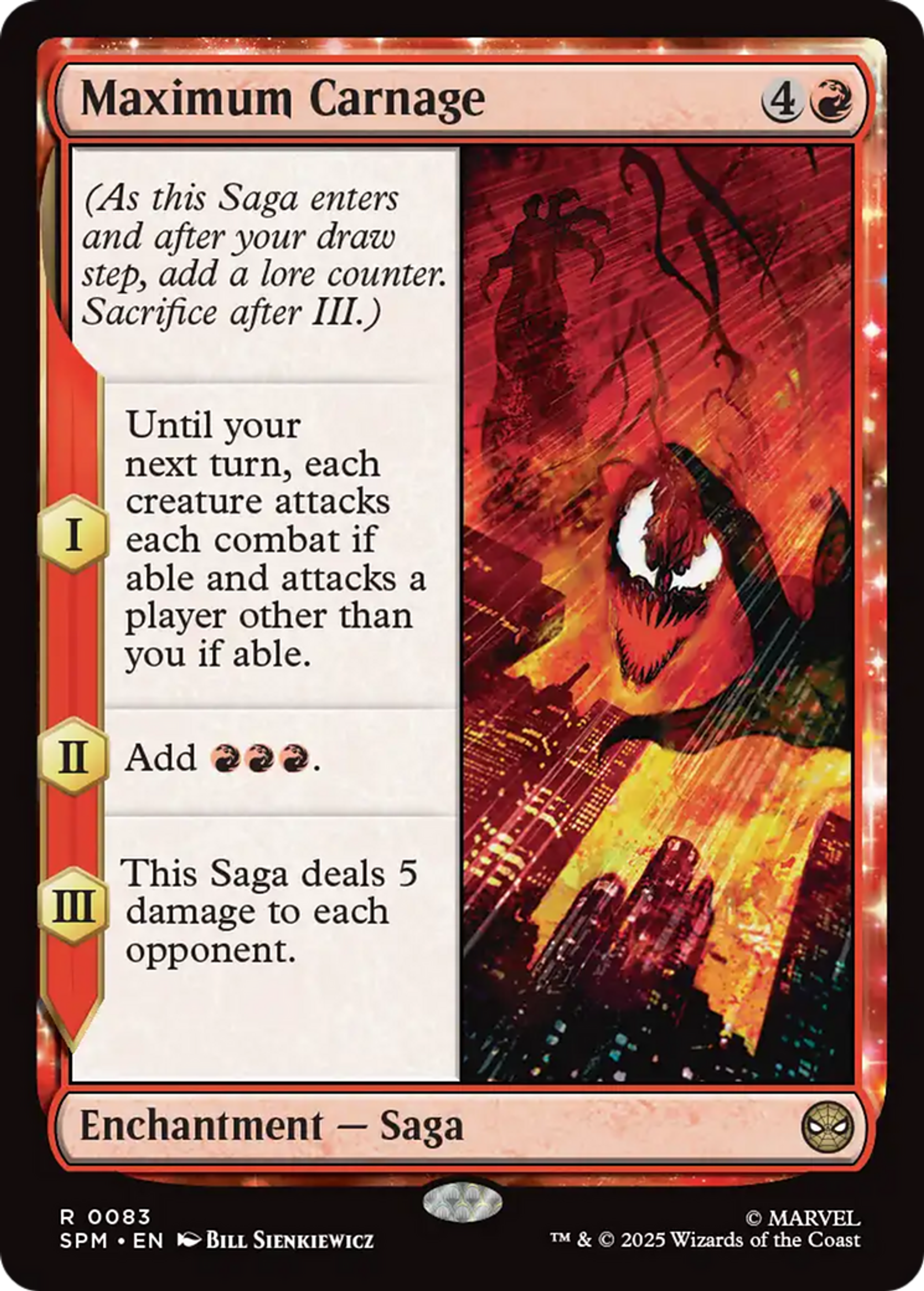 Maximum Carnage — Marvel's Spider-Man — Magic: The Gathering