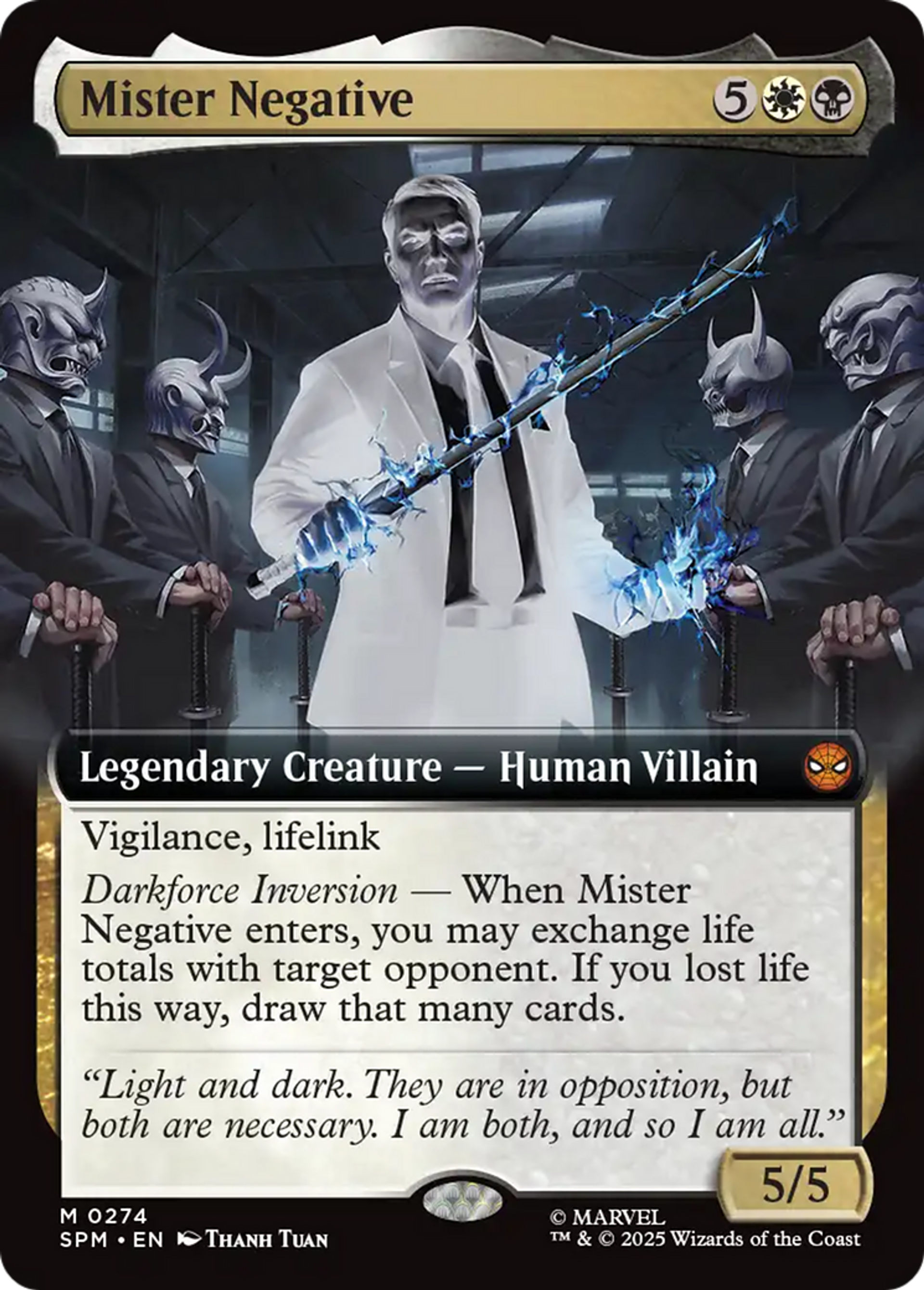Mister Negative — Marvel's Spider-Man — Magic: The Gathering
