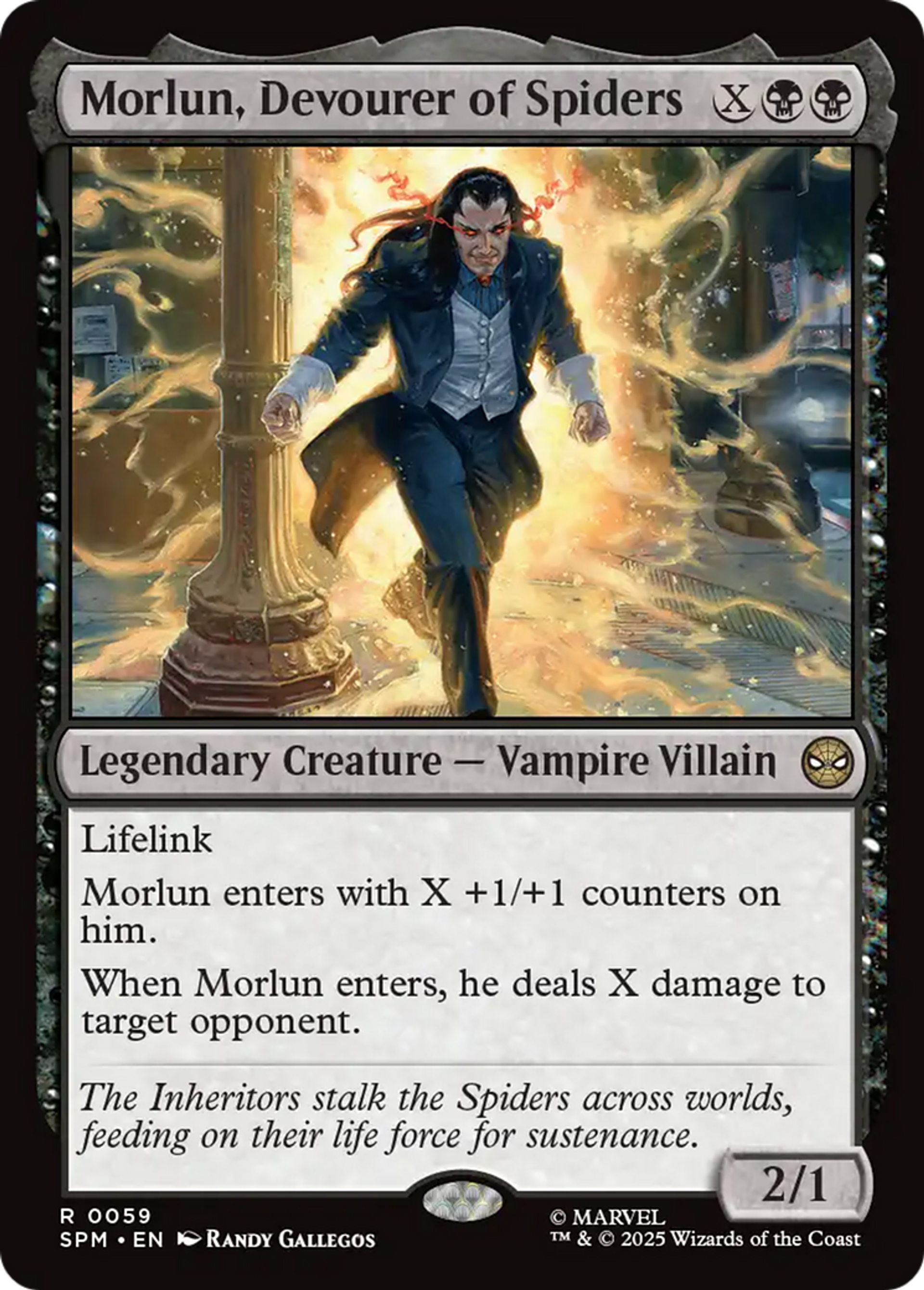 Morlun, Devourer of Spiders — Marvel's Spider-Man — Magic: The Gathering