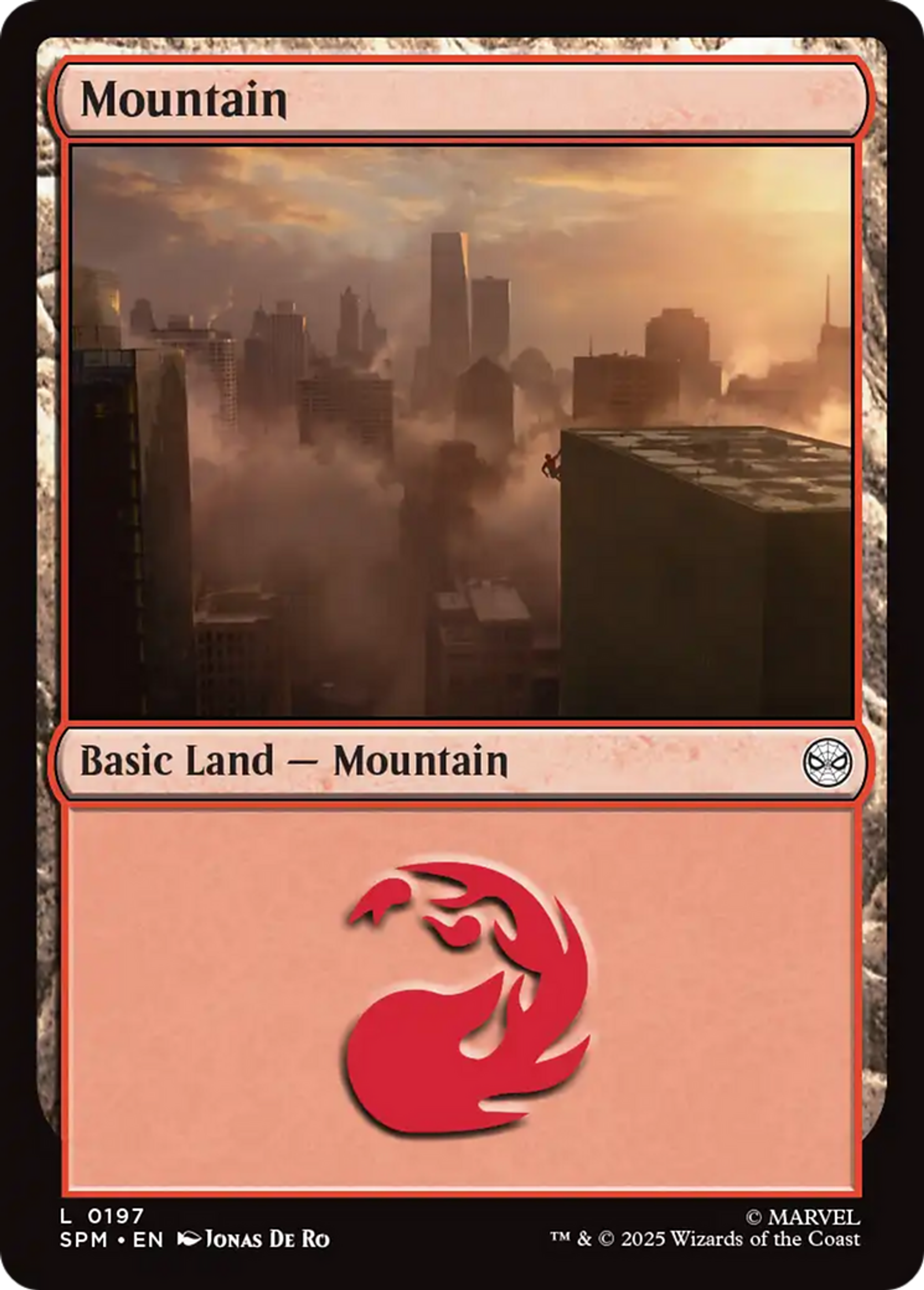 Montagne — Marvel's Spider-Man — Magic: The Gathering