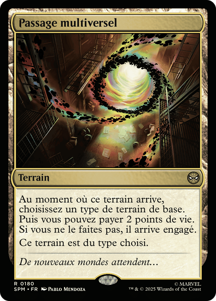 Passage multiversel — Marvel's Spider-Man — Magic: The Gathering