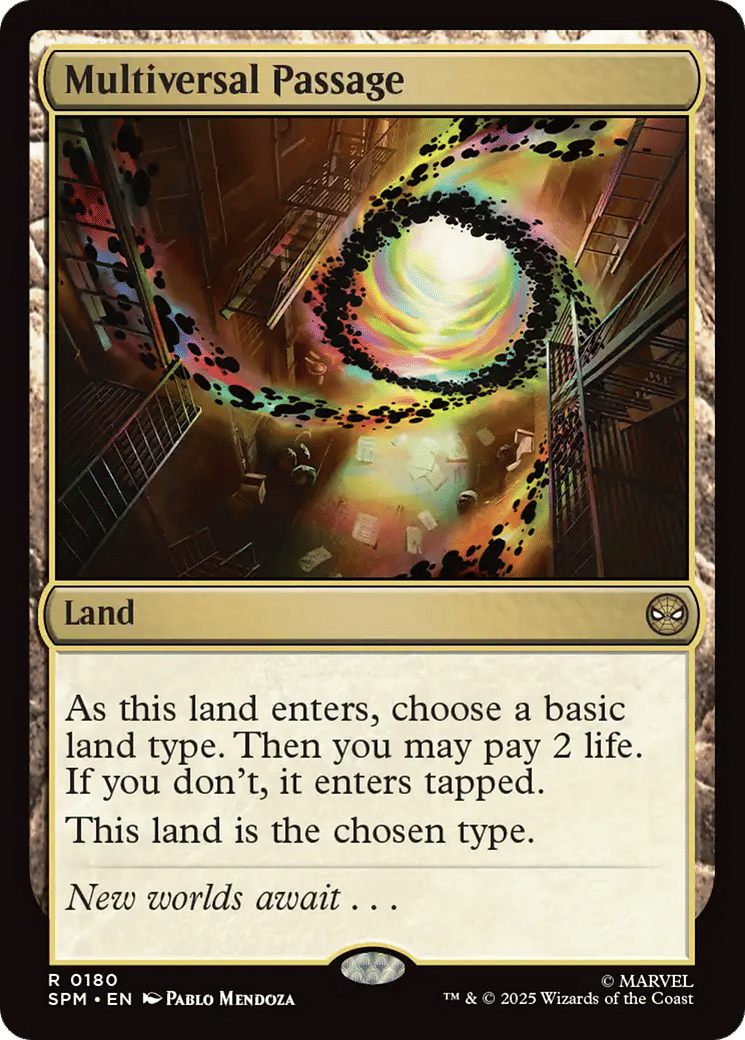 Multiversal Passage — Marvel's Spider-Man — Magic: The Gathering
