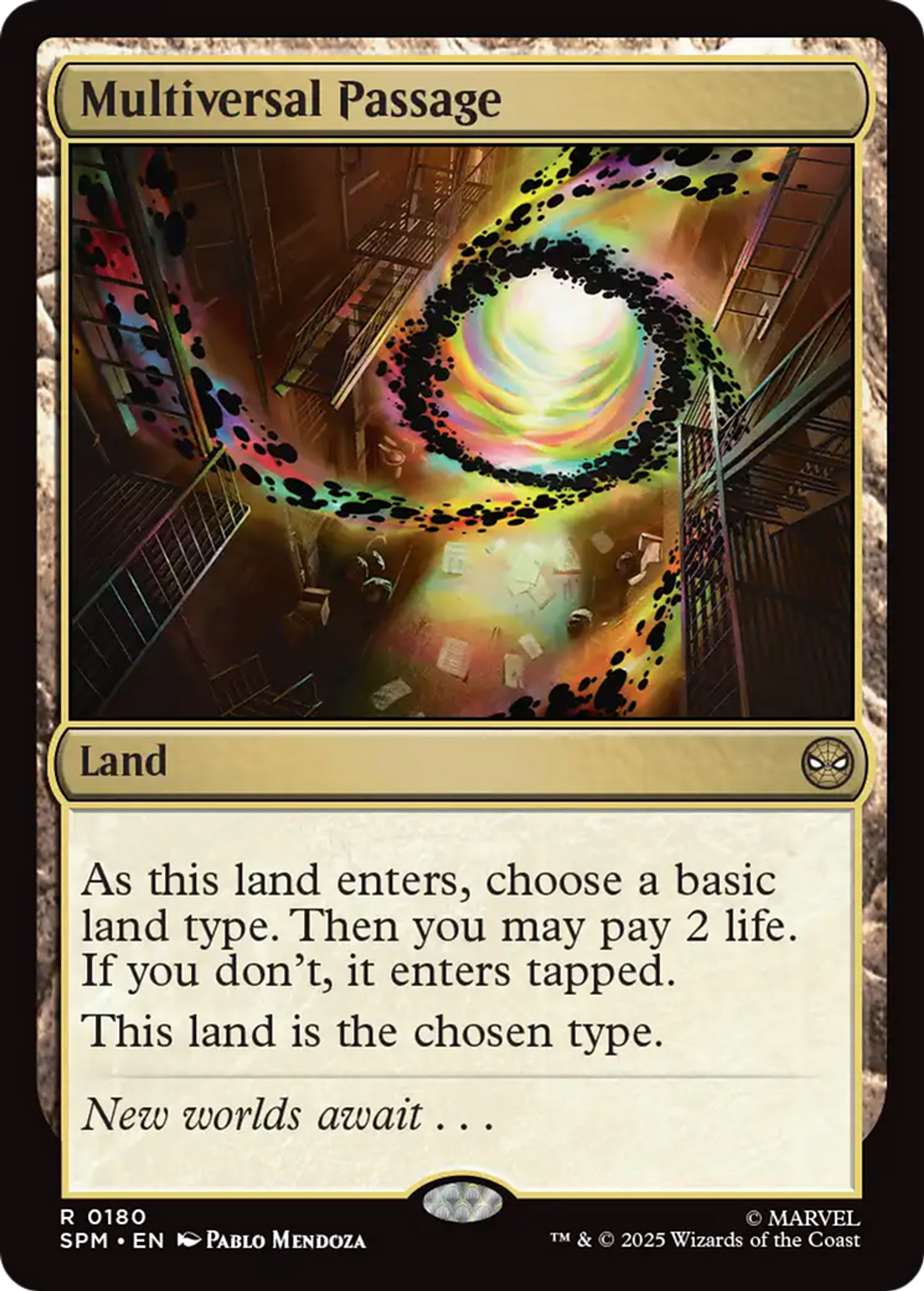 Multiversal Passage — Marvel's Spider-Man — Magic: The Gathering