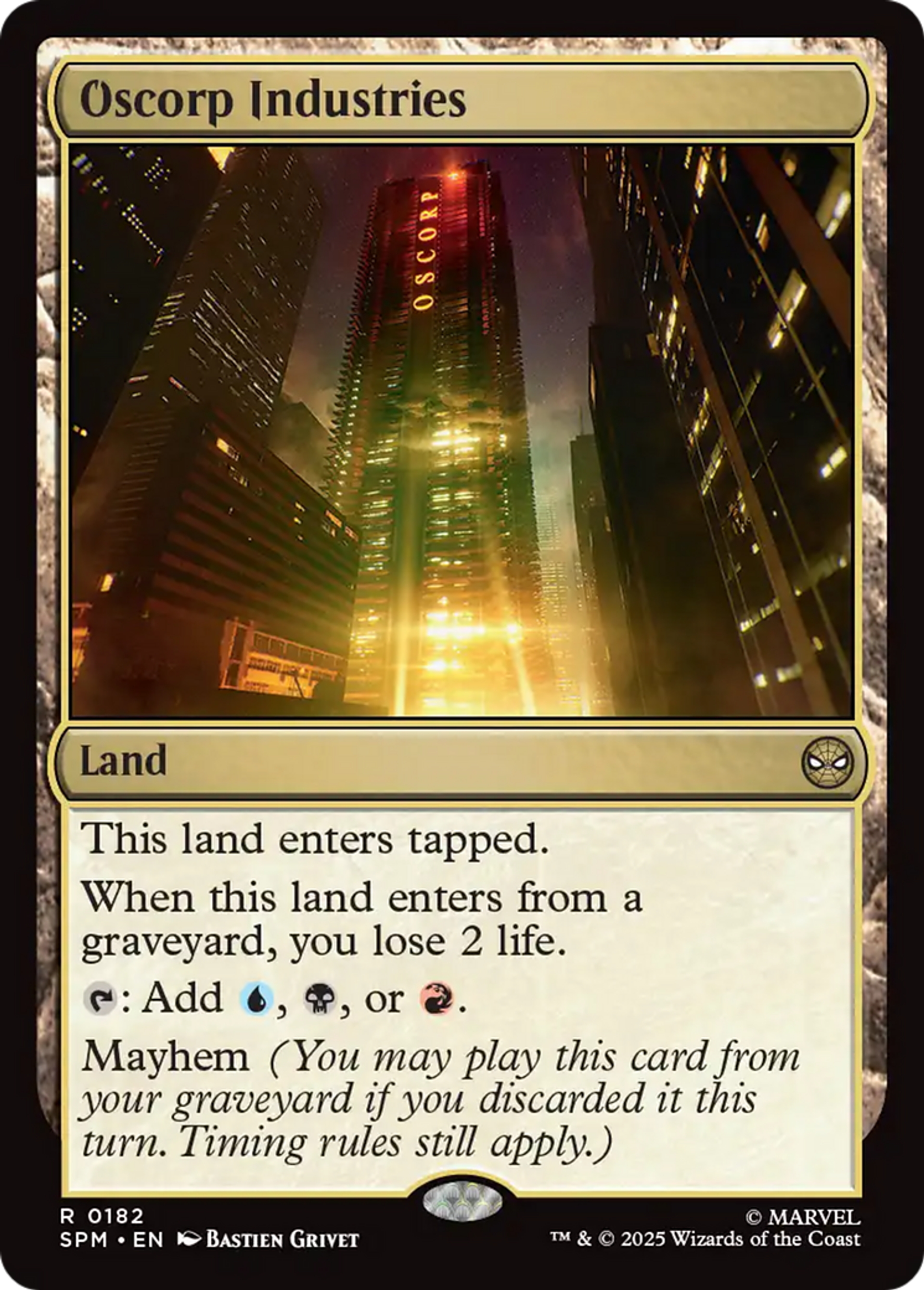 Oscorp Industries — Marvel's Spider-Man — Magic: The Gathering