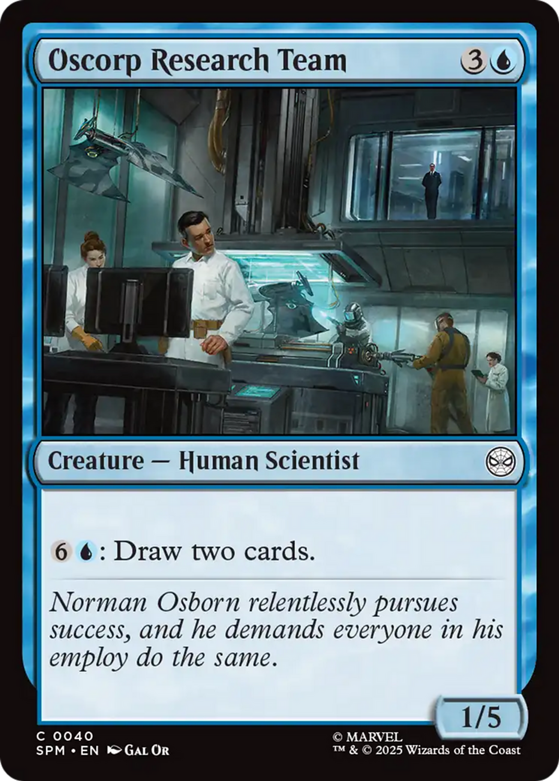 Équipe de chercheurs d'Oscorp — Marvel's Spider-Man — Magic: The Gathering