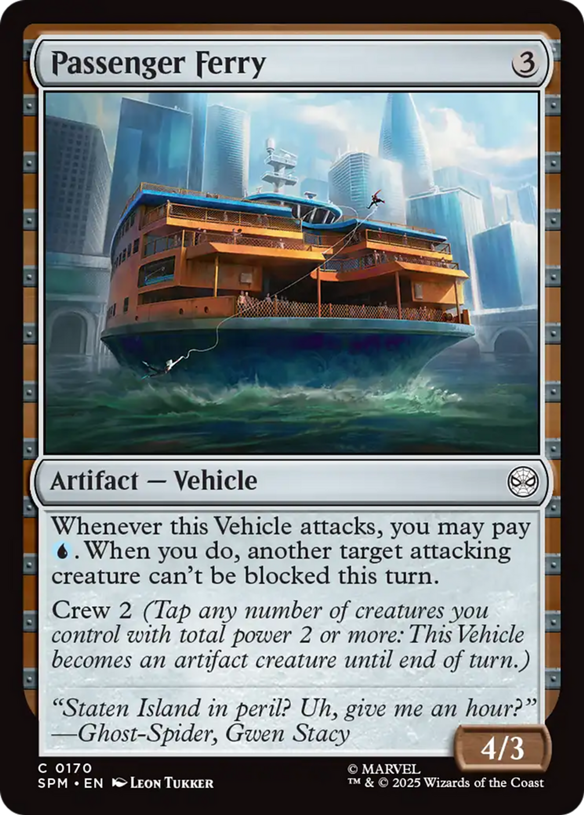Ferry de voyageurs — Marvel's Spider-Man — Magic: The Gathering