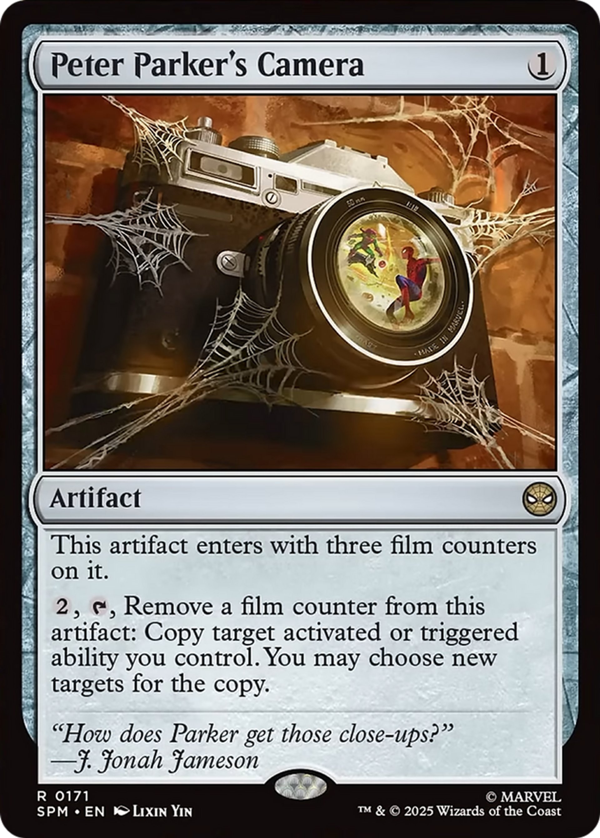 Peter Parker's Camera — Marvel's Spider-Man — Magic: The Gathering