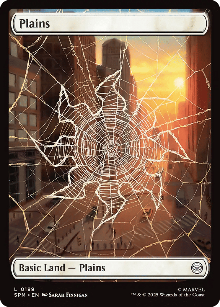 Plains — Marvel's Spider-Man — Magic: The Gathering